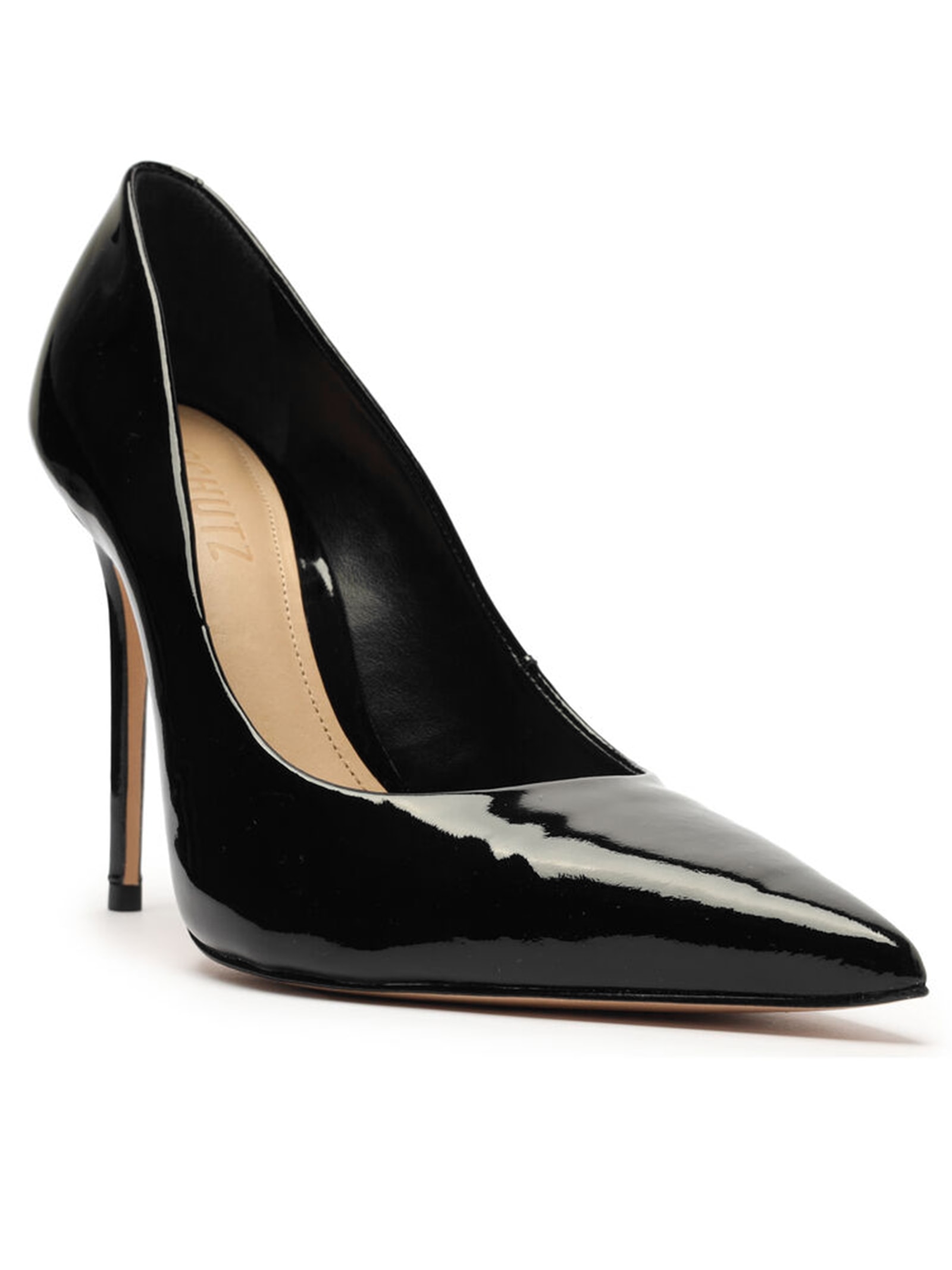 Sapato Feminino Calc-Fsa Verniz Preto Schutz