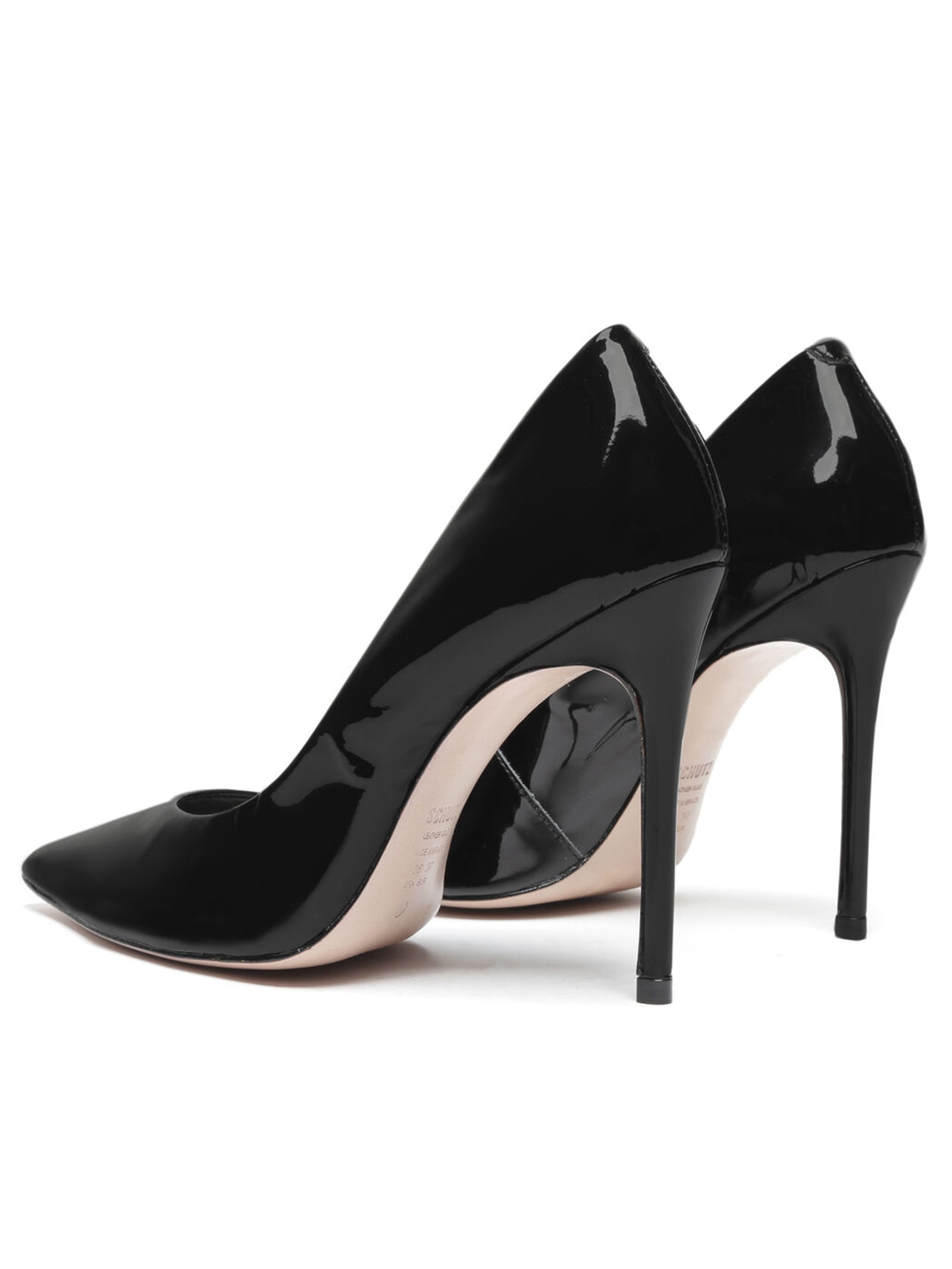 Sapato Feminino Calc-Fsa Verniz Preto Schutz