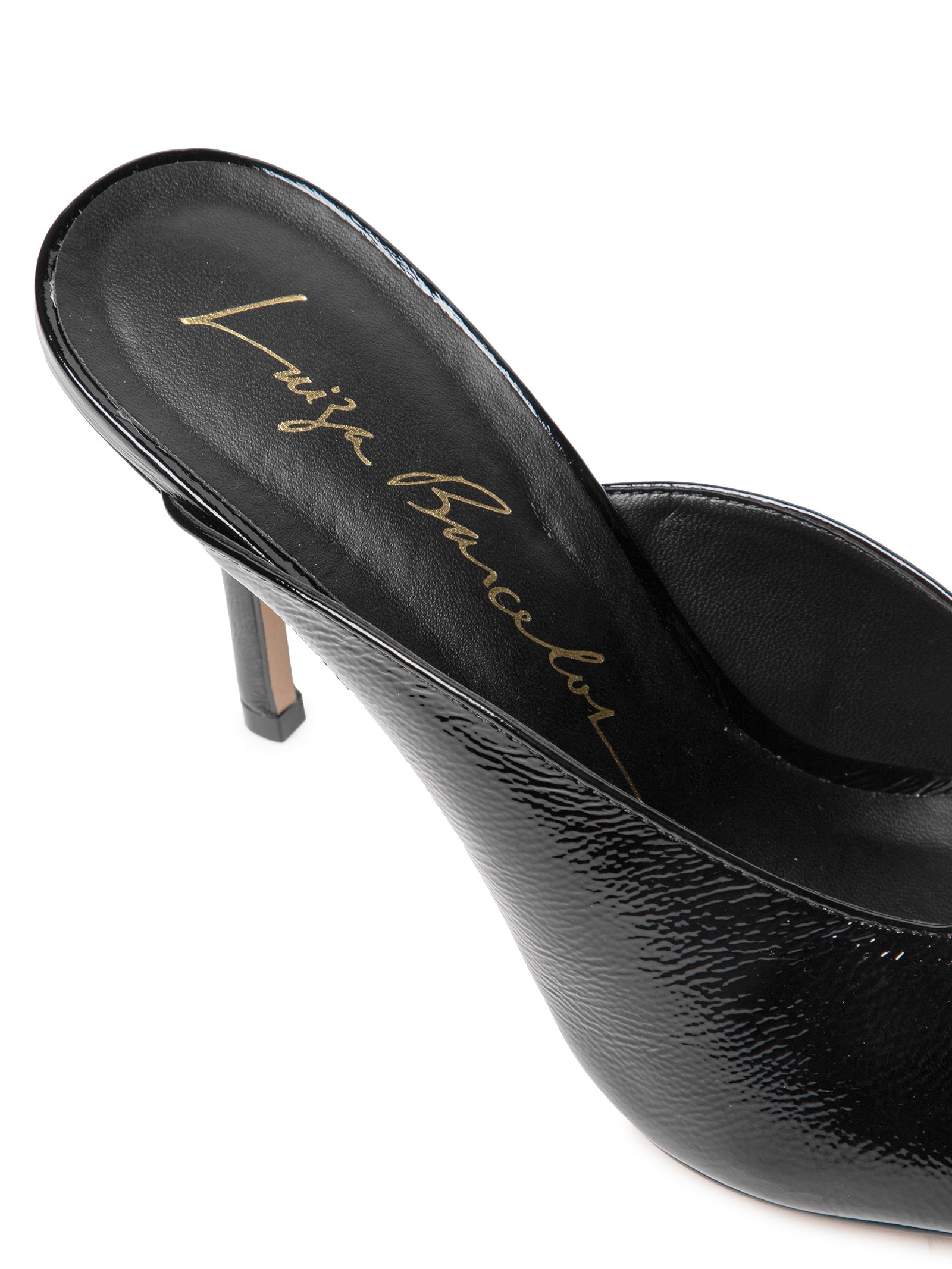 Sapato Feminino Couro Verniz Show Preto Luiza Barcelos