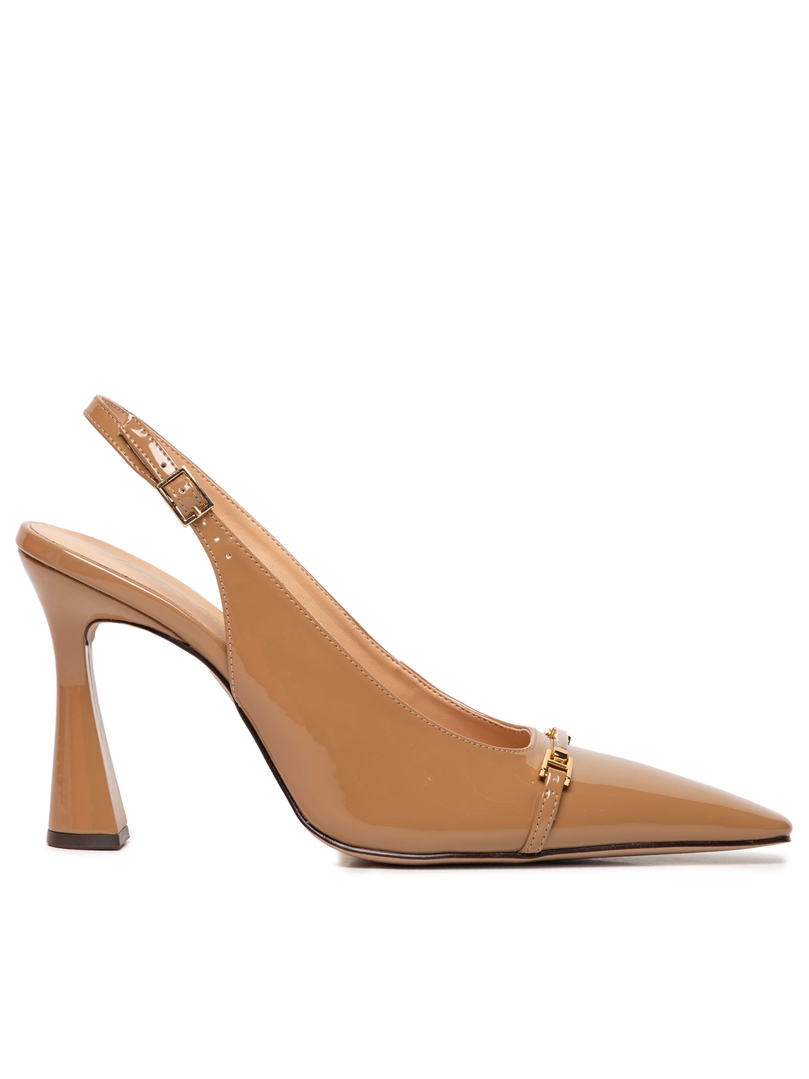 Sapato Feminino Ecolux Tomilho Marrom Luiza Barcelos