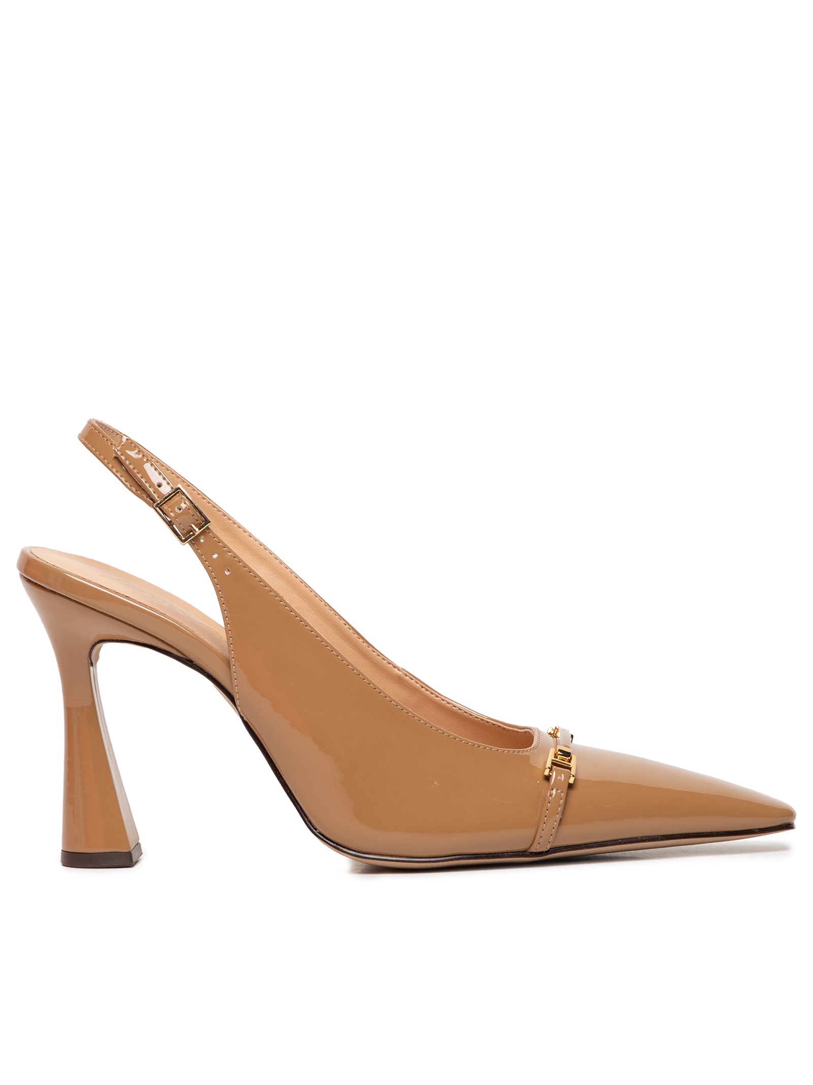 Sapato Feminino Ecolux Tomilho Marrom Luiza Barcelos