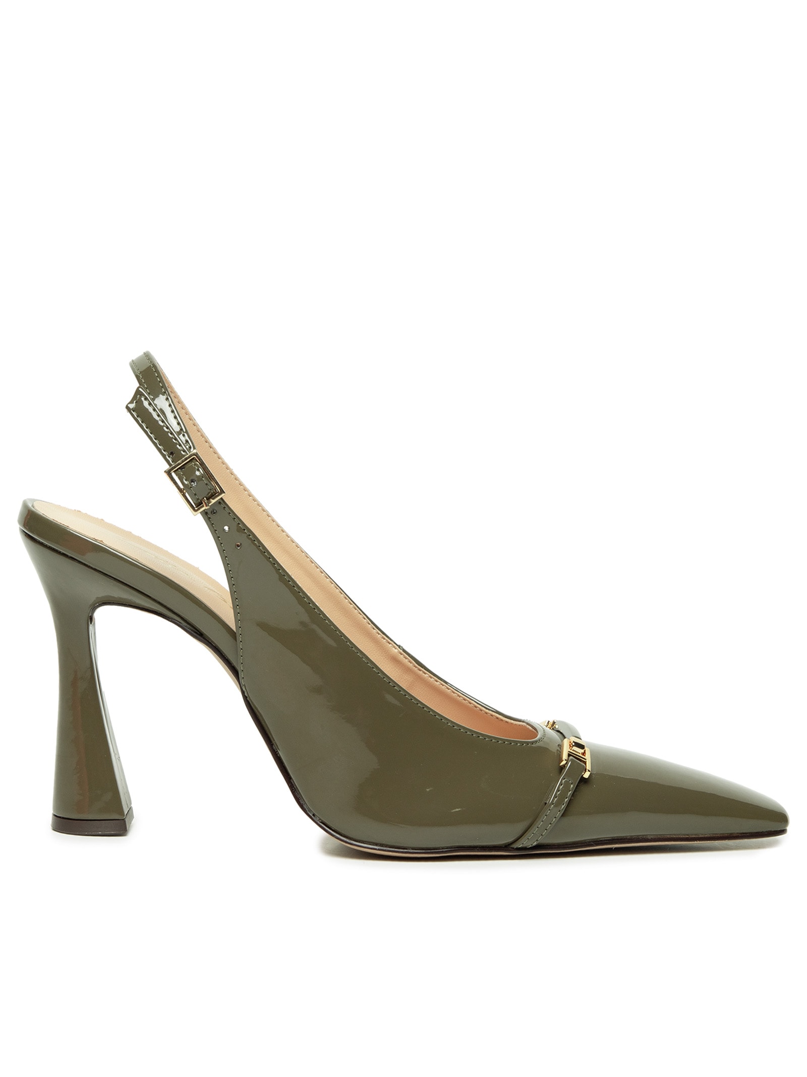 Sapato Feminino Ecolux Tomilho Verde Luiza Barcelos