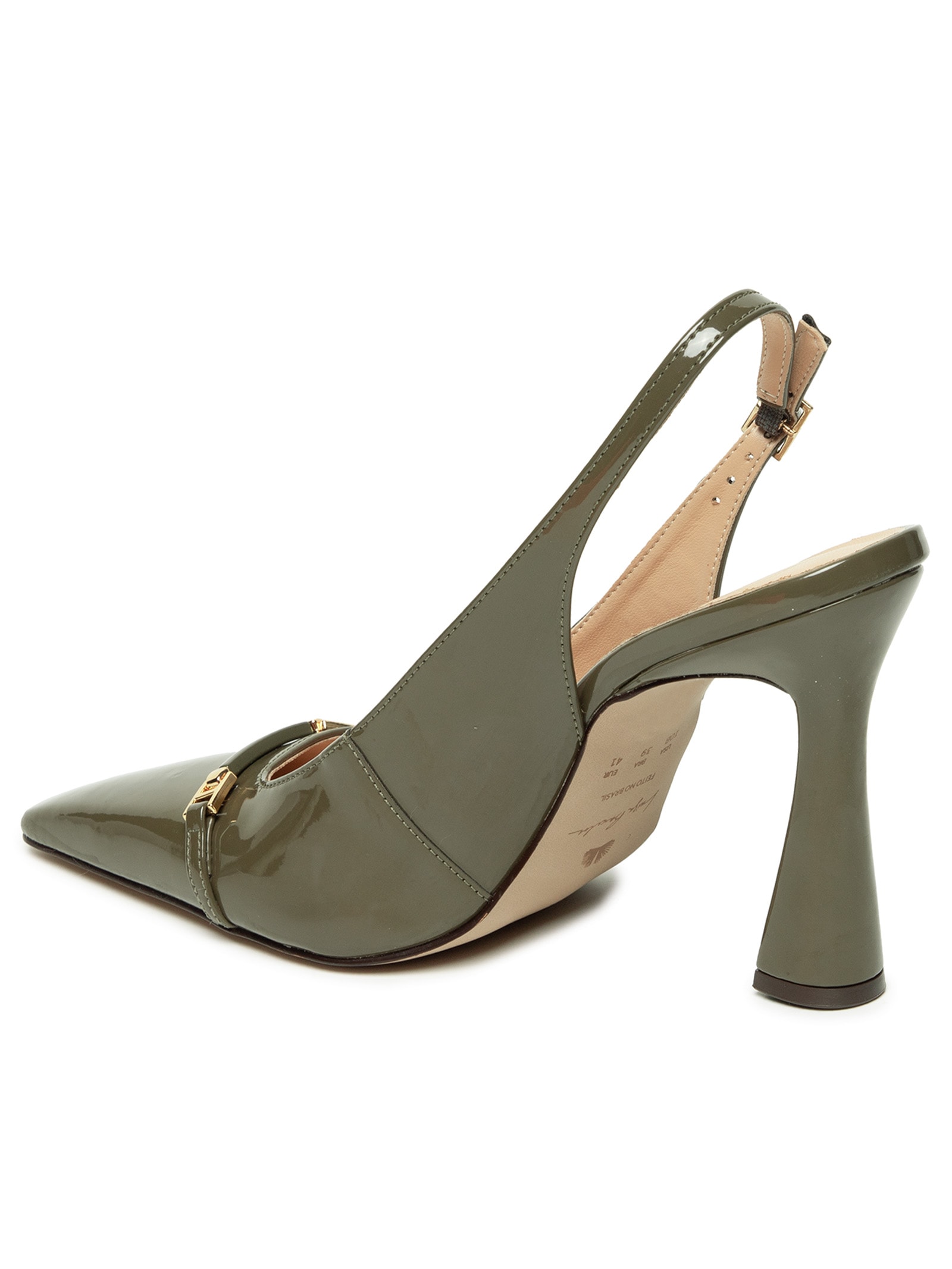 Sapato Feminino Ecolux Tomilho Verde Luiza Barcelos