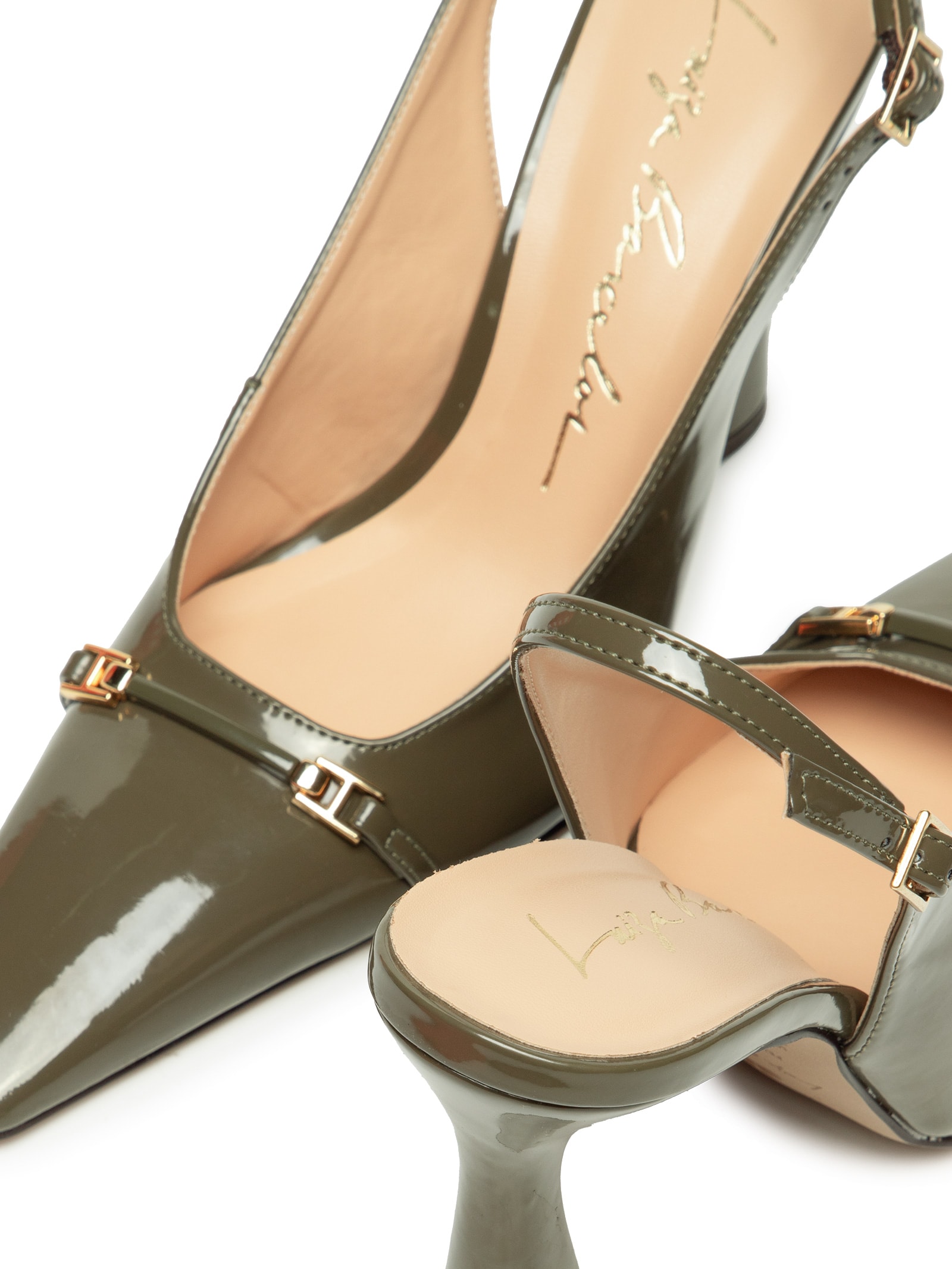 Sapato Feminino Ecolux Tomilho Verde Luiza Barcelos