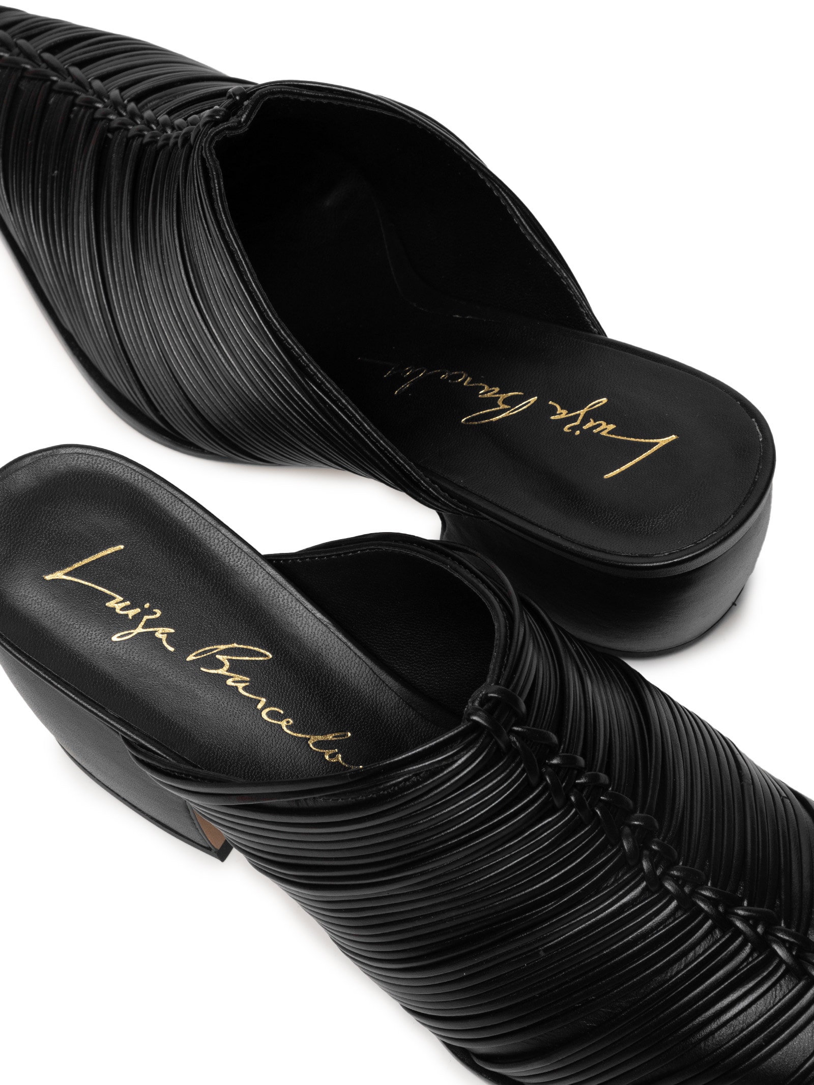 Sapato Feminino Grease Preto Luiza Barcelos