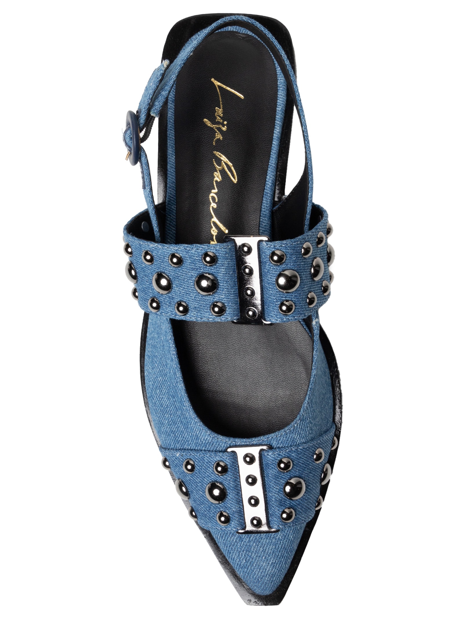 Sapato Feminino Jeans Índigo Azul Luiza Barcelos