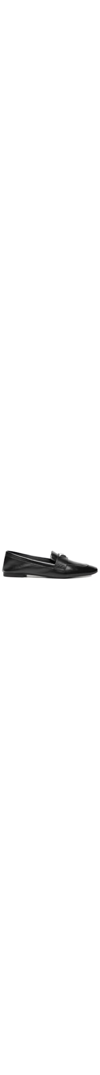 Sapato Feminino Mocassim Couro - Preto