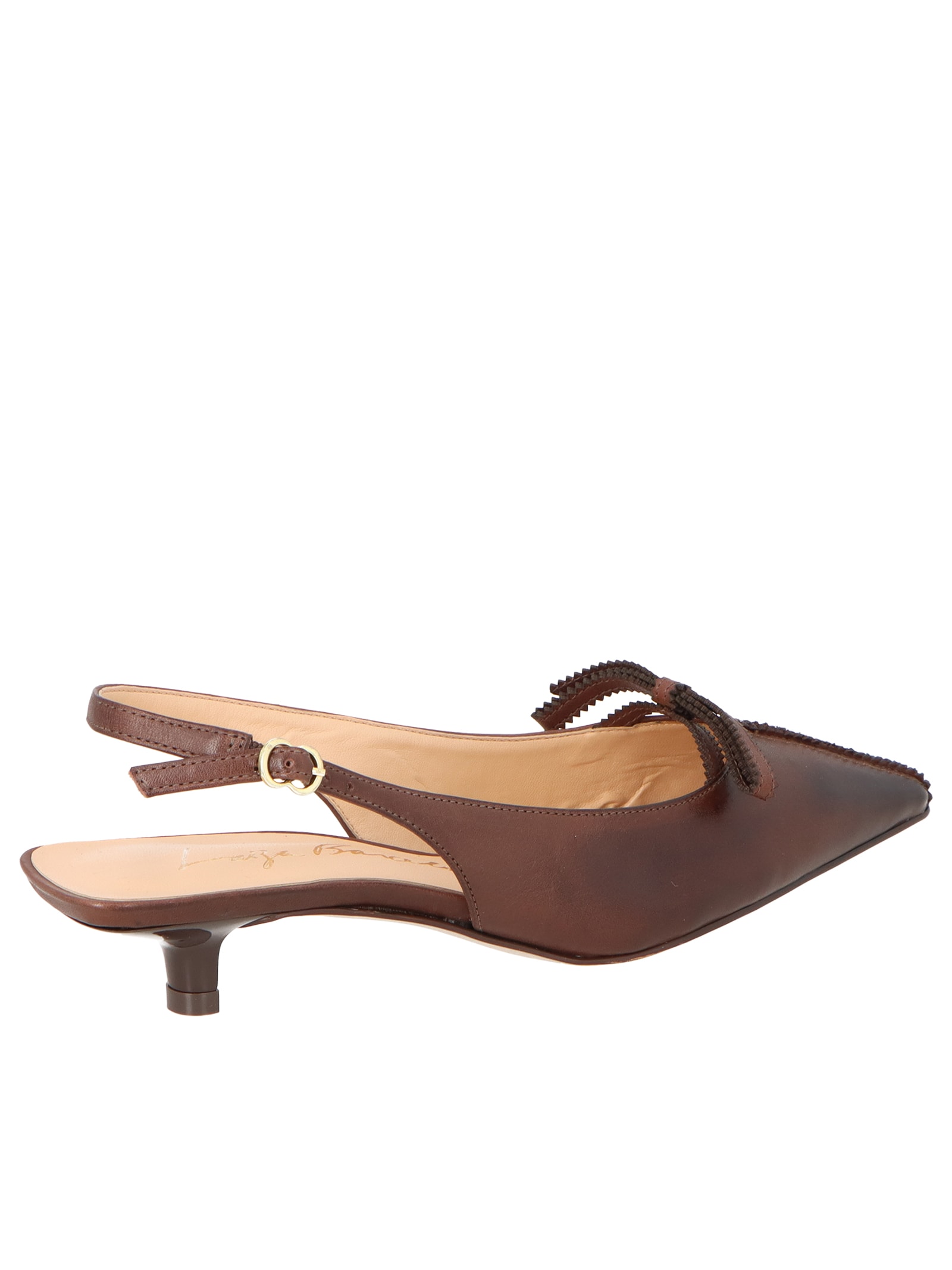 Sapato Feminino Mogno Marrom Luiza Barcelos