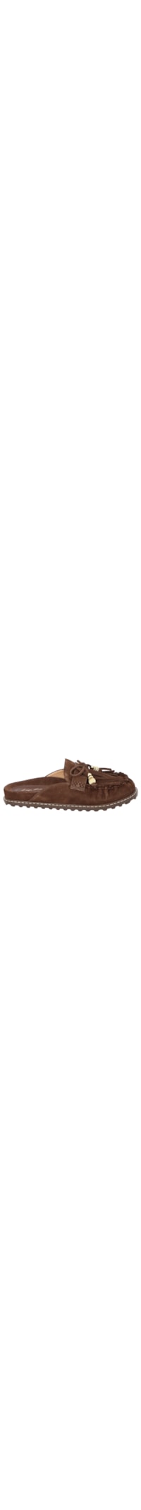 Sapato Feminino Mule Camurça - Marrom
