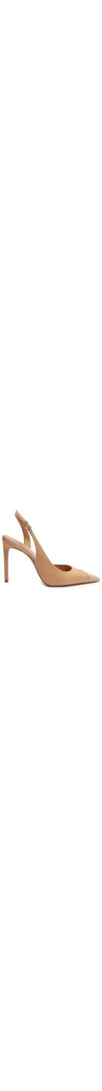Sapato Feminino Scarpin Elfie Camurça - Bege