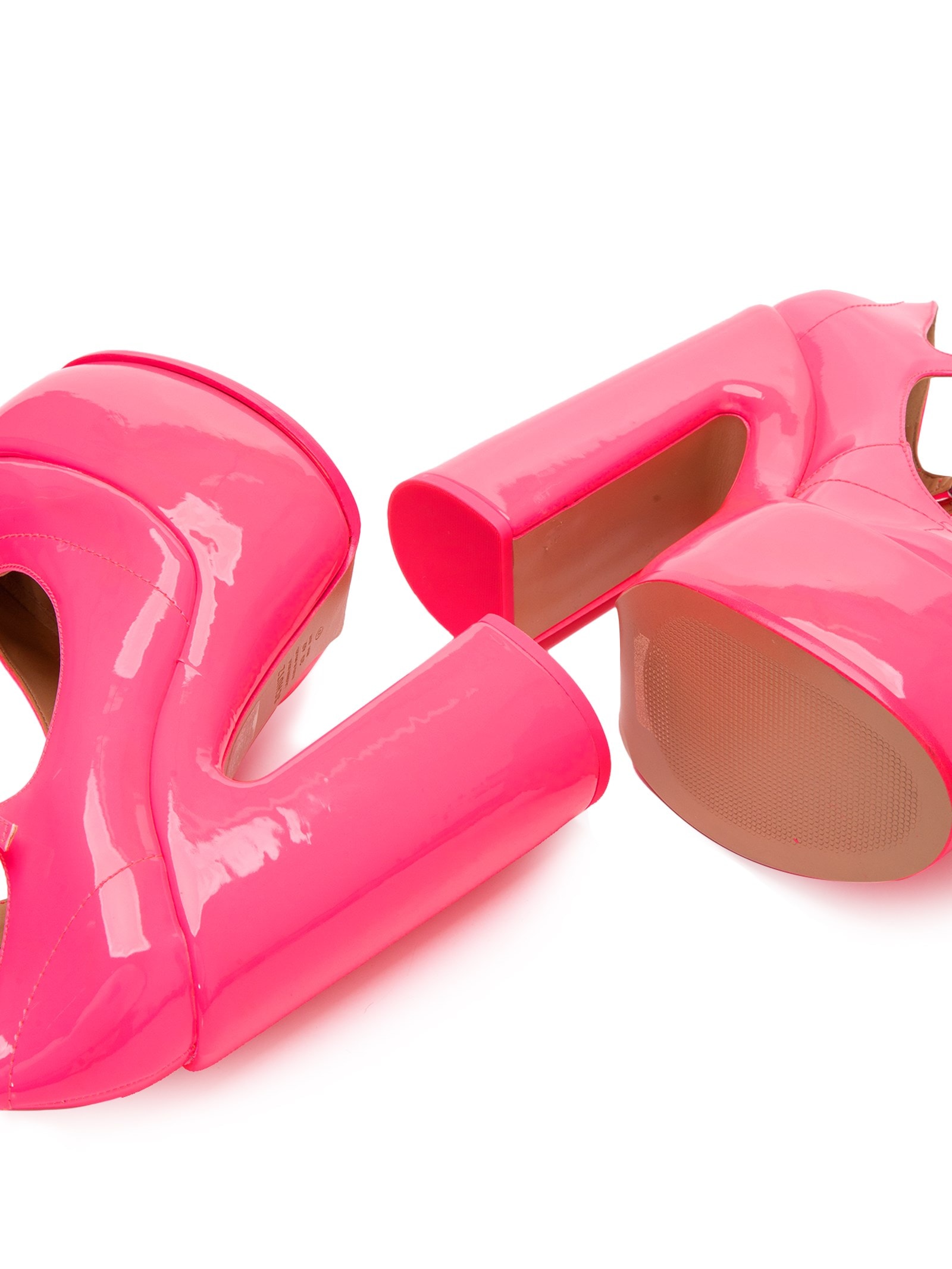 Sapato Feminino Scarpin Meia Pata Verniz Zayne - Schutz - Rosa