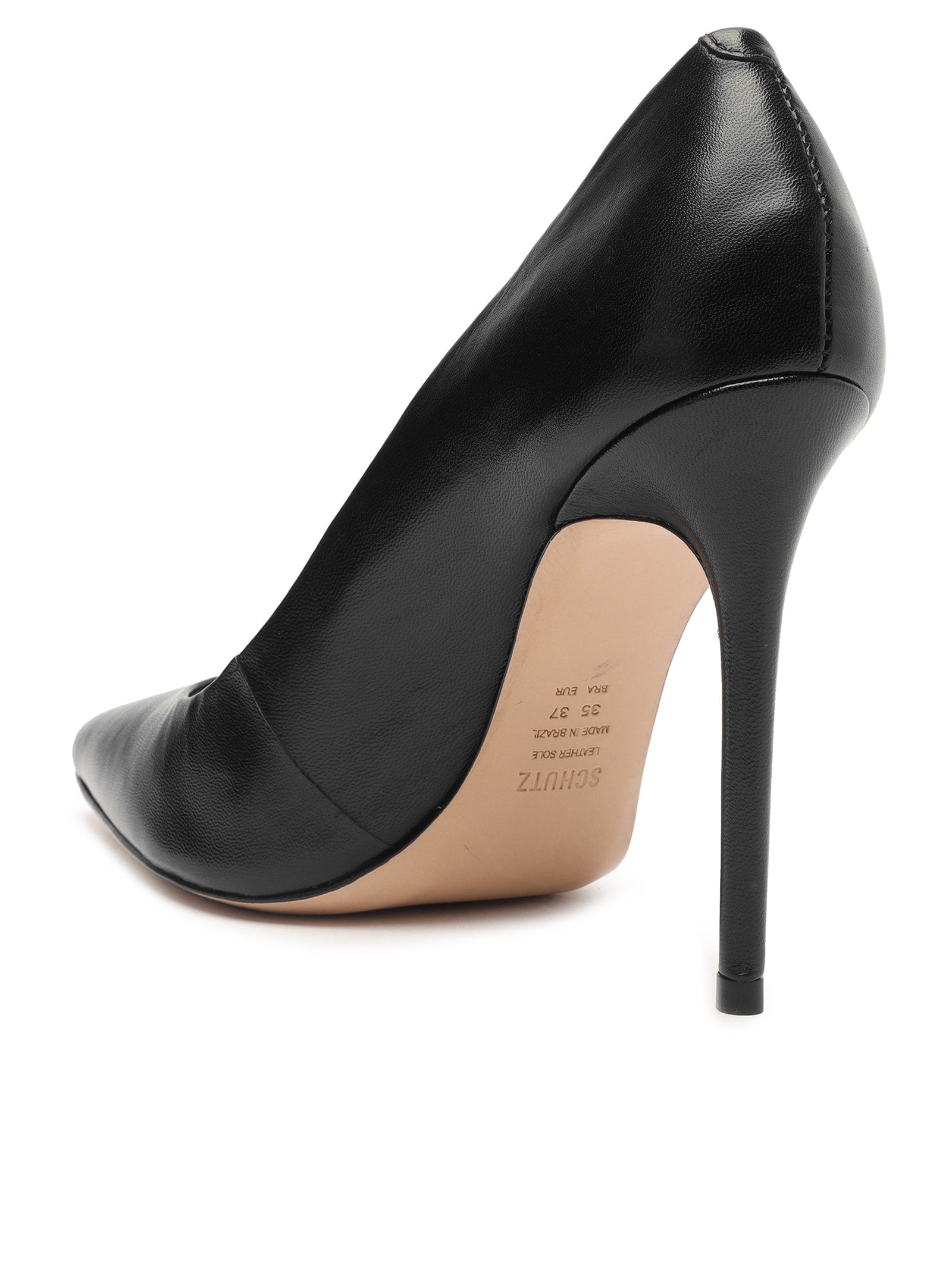 Sapato Feminino Scarpin Salto Alto Preto Schutz