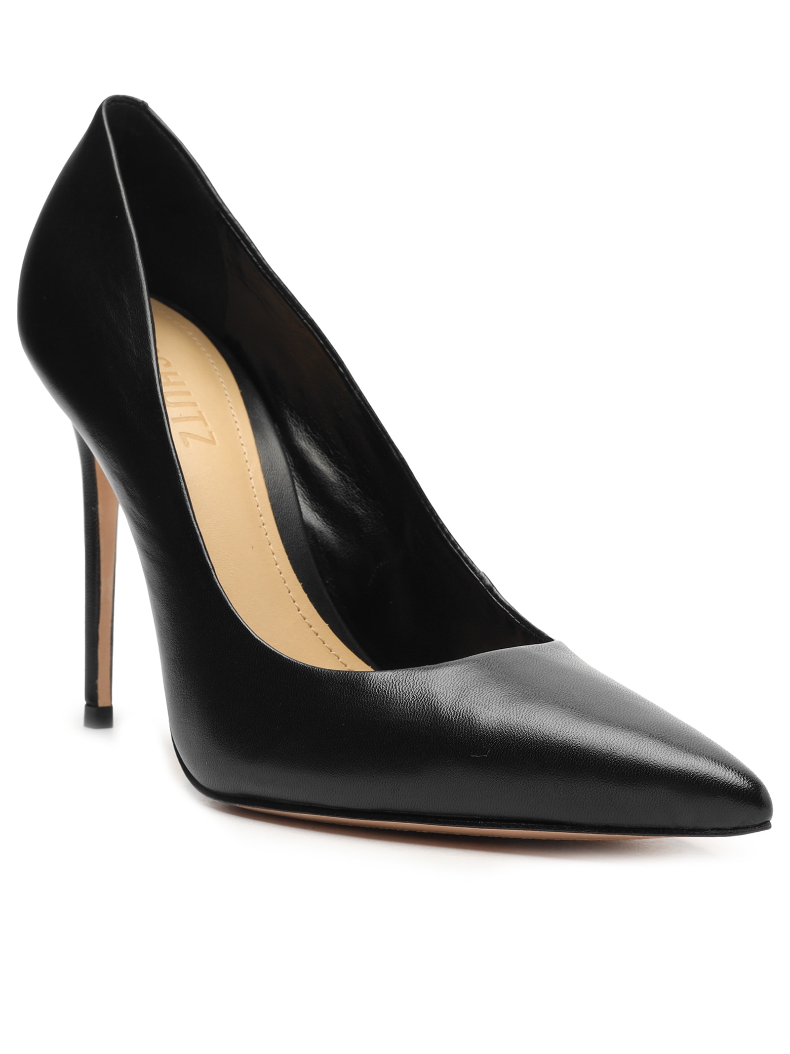 Sapato Feminino Scarpin Salto Alto Preto Schutz