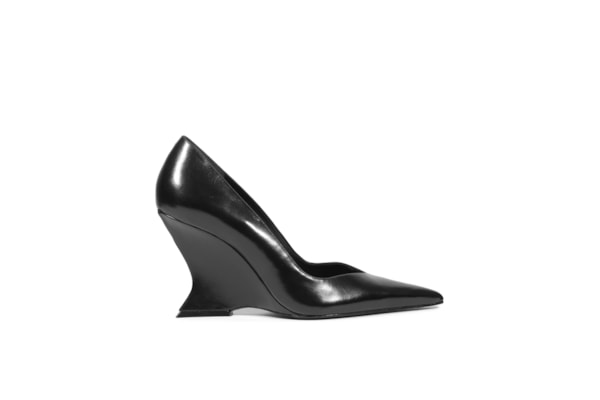 Sapato Feminino Siena Couro - Preto