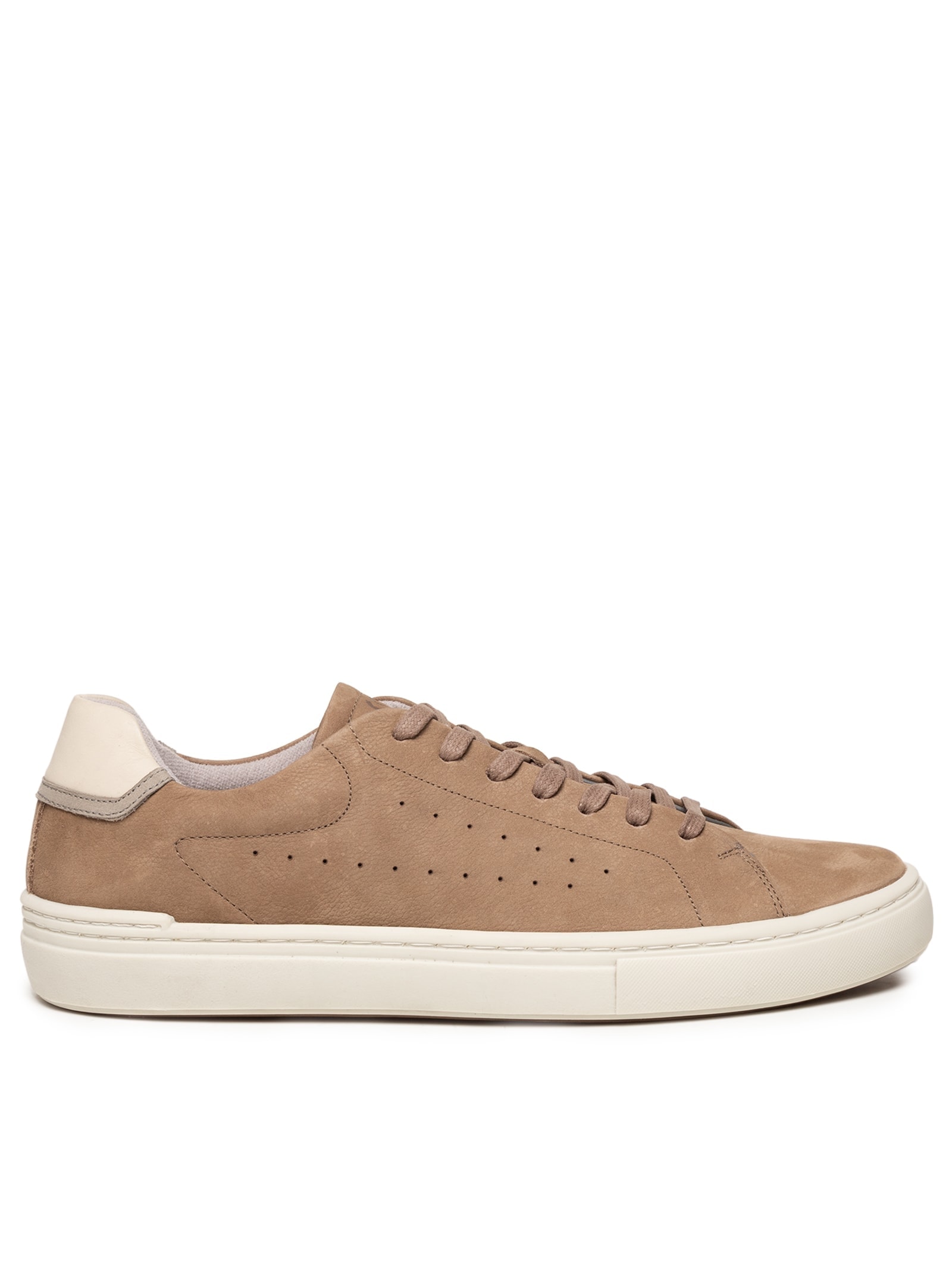 Sapato Masculino Casual Em Couro Legítimo Bege '2 Essential