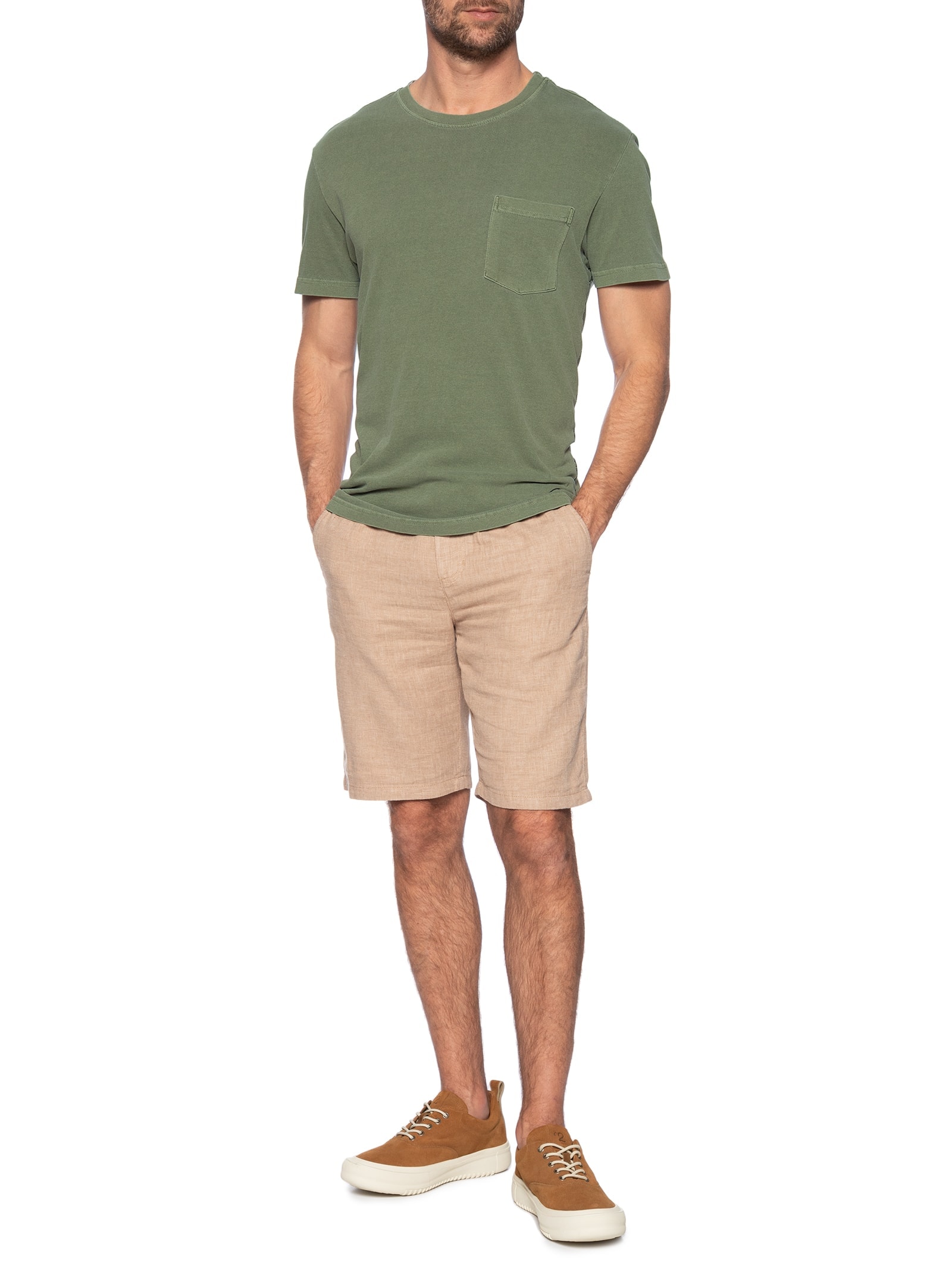 Sapato Masculino Casual Em Couro Legítimo Marrom '2 Essential