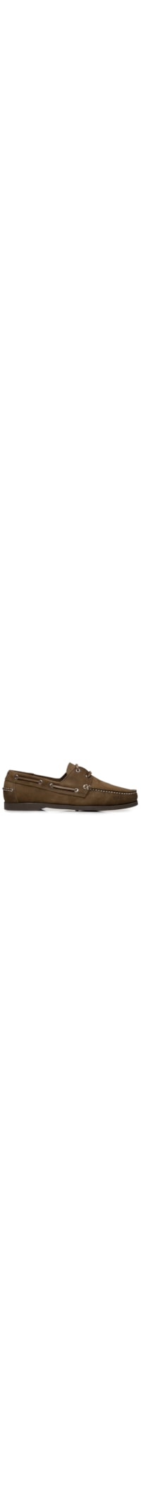Sapato Masculino Dockside Náutico Em Suede - Marrom