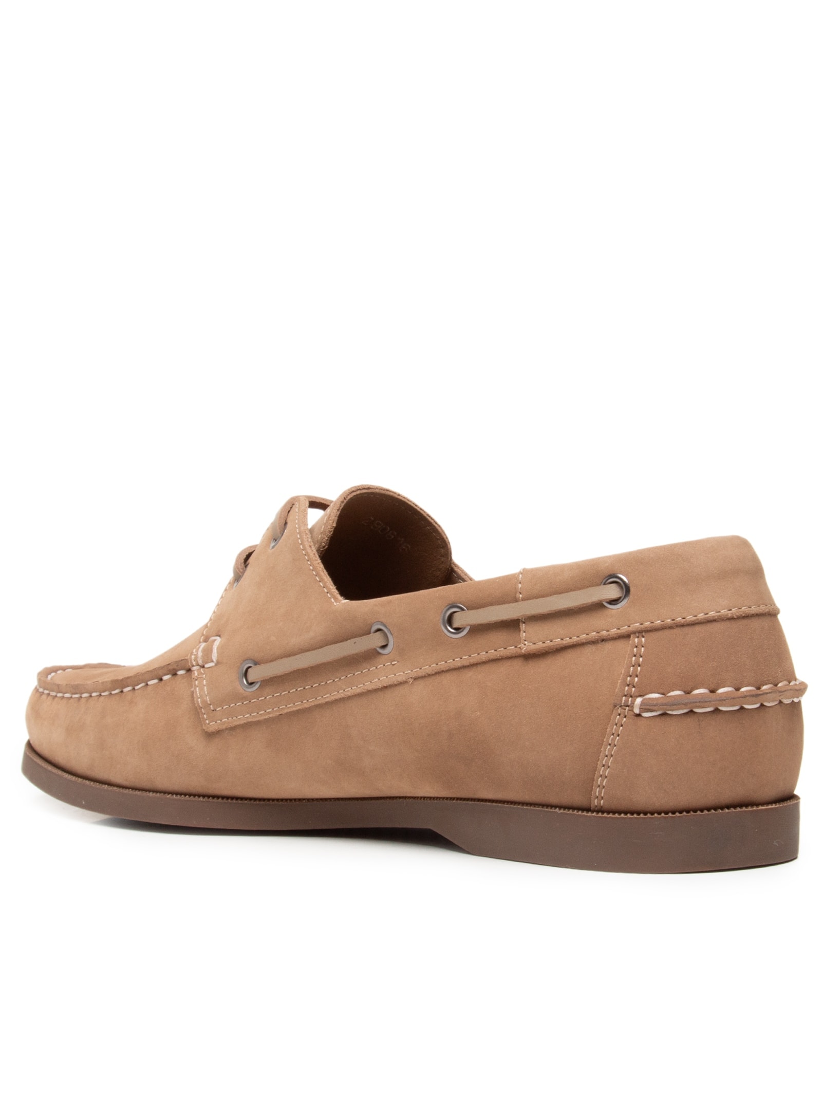 Sapato Masculino Dockside Náutico Suede Bege '2 Essential
