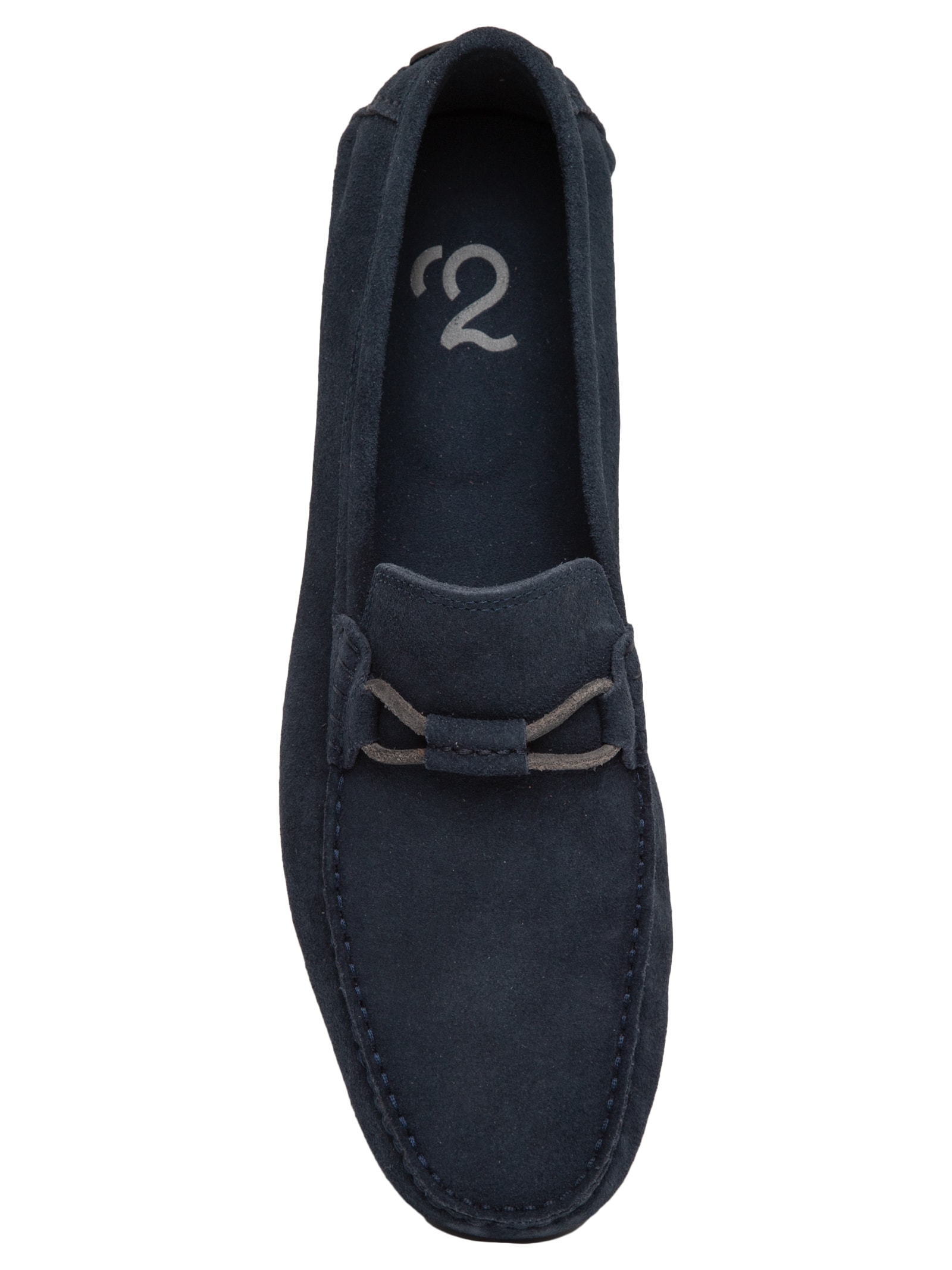 Sapato Masculino Driver Em Camurça Azul '2 Essential