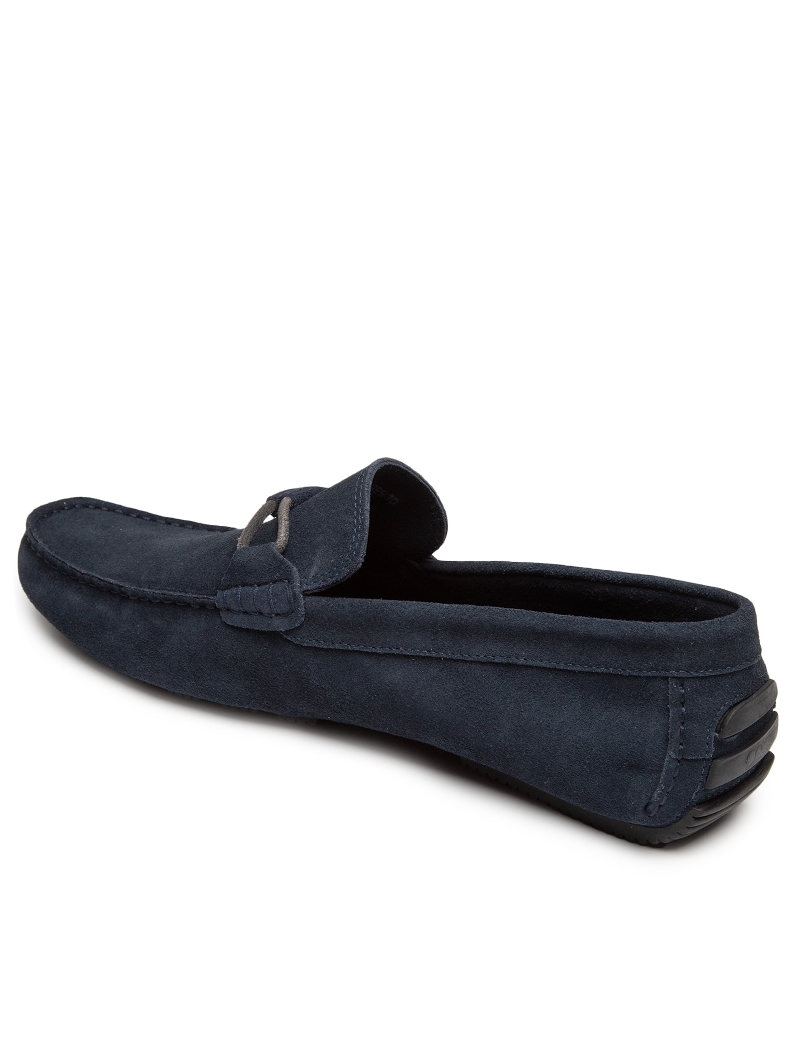 Sapato Masculino Driver Em Camurça Azul '2 Essential