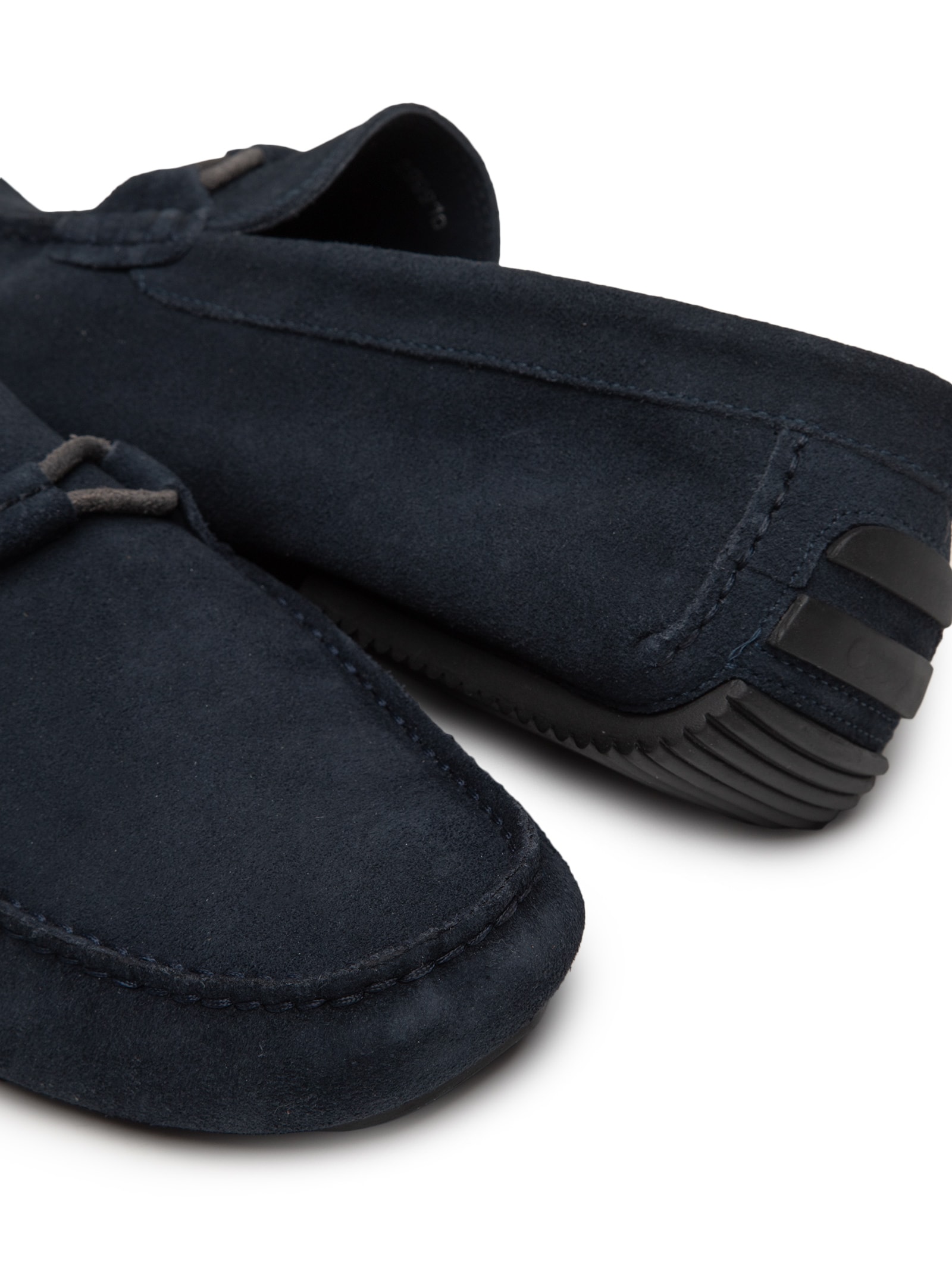Sapato Masculino Driver Em Camurça Azul '2 Essential