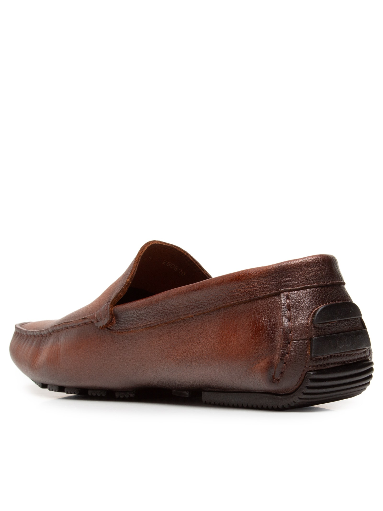 Sapato Masculino Driver Mocassim Couro Legítimo Bege '2 Essential