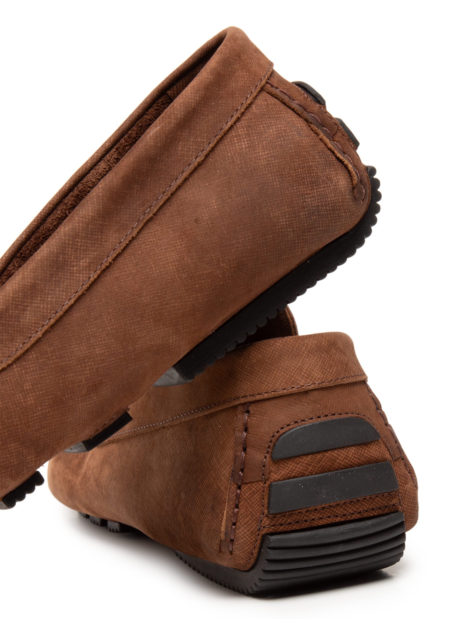 Sapato Masculino Driver Mocassim Suede Bege '2 Essential