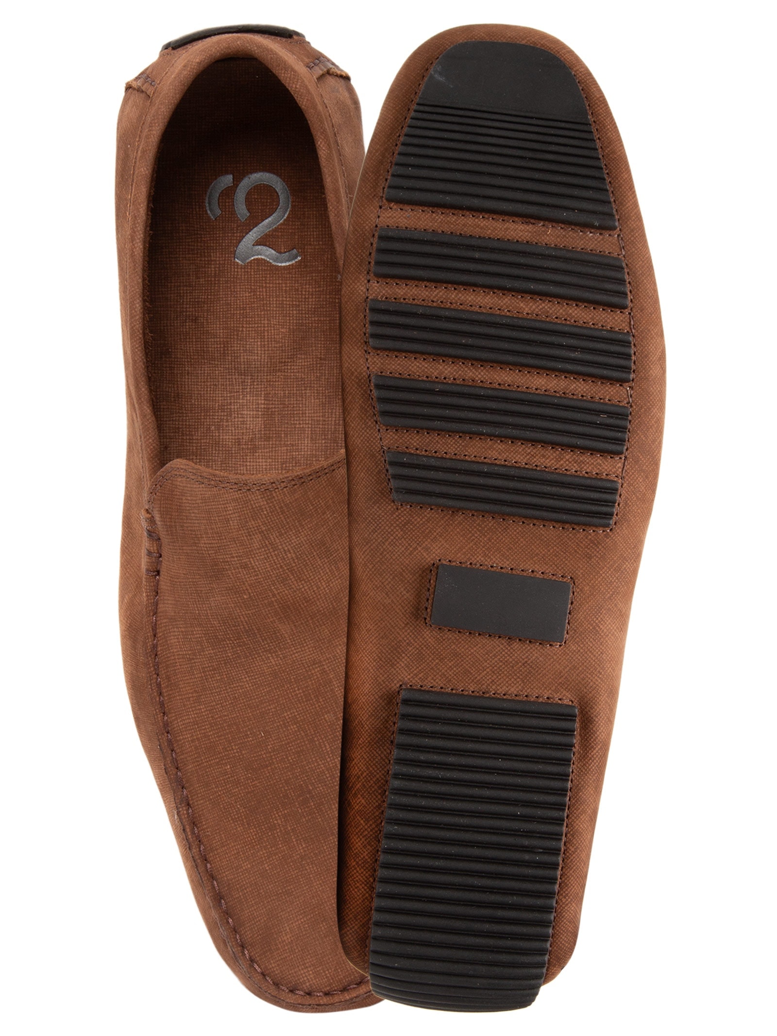 Sapato Masculino Driver Mocassim Suede Bege '2 Essential
