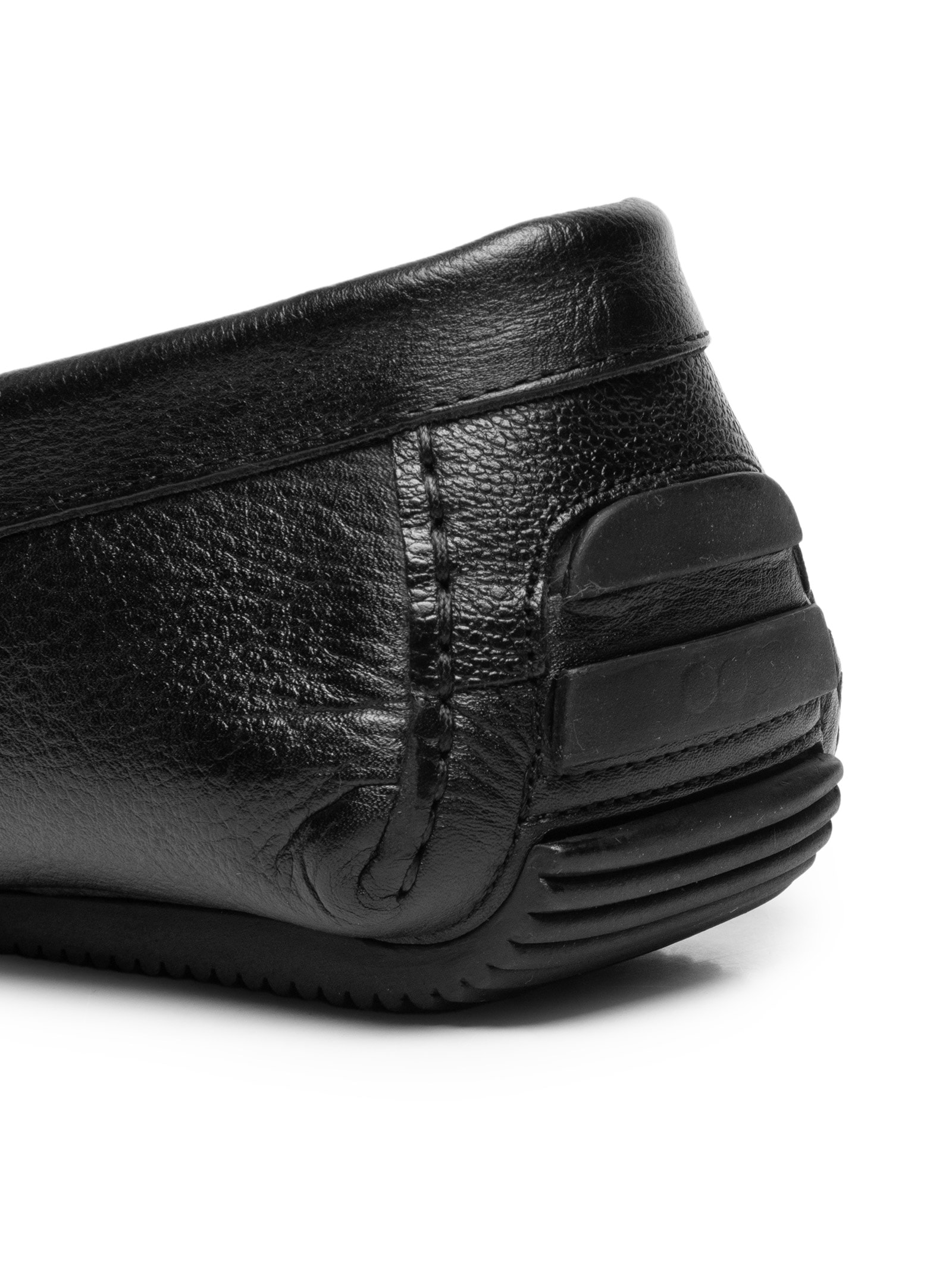 Sapato Masculino Driver Penny Loafer Couro Legítimo Preto '2 Essential