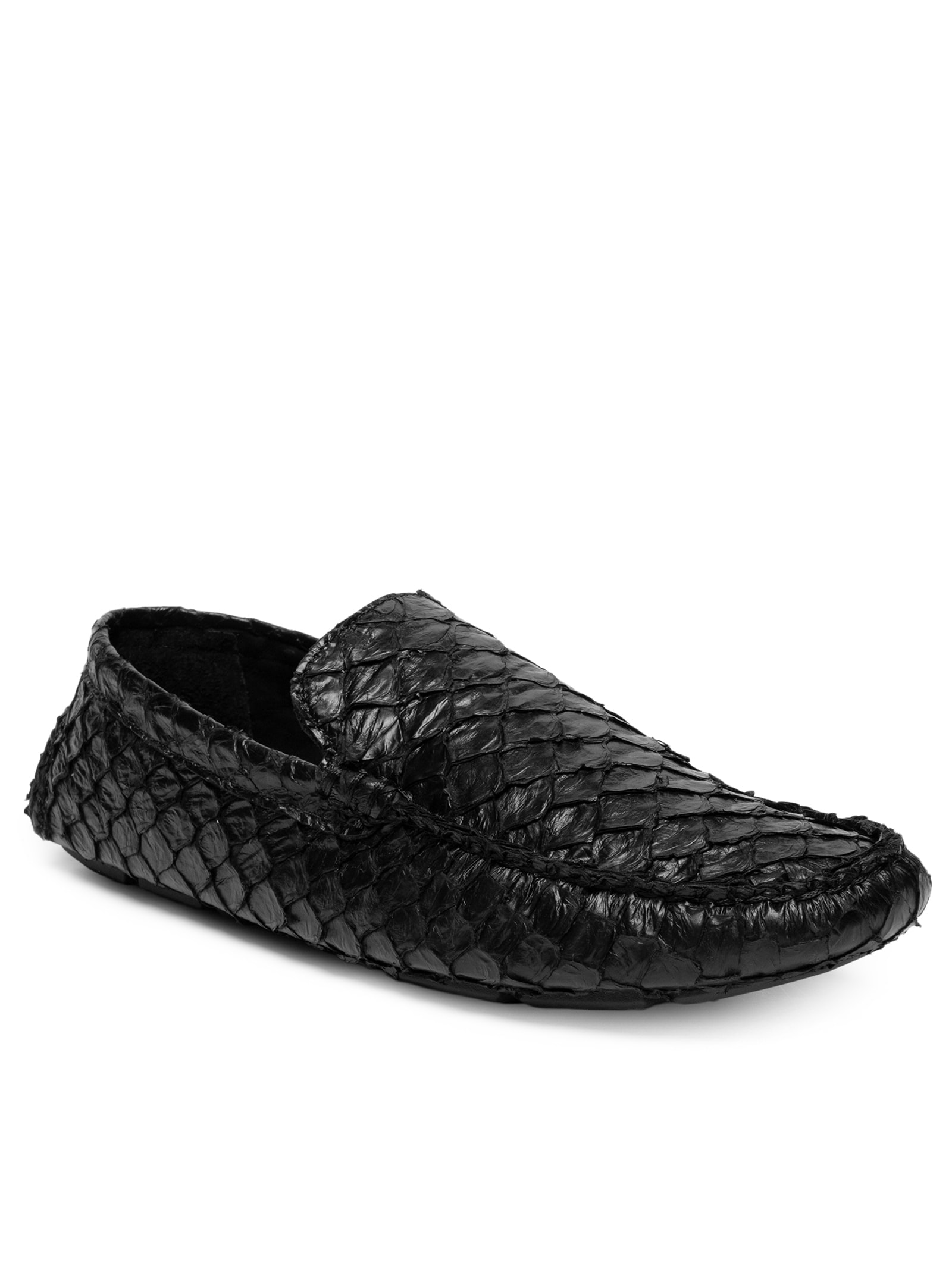 Sapato Masculino Driver Pirarucu Preto Osklen