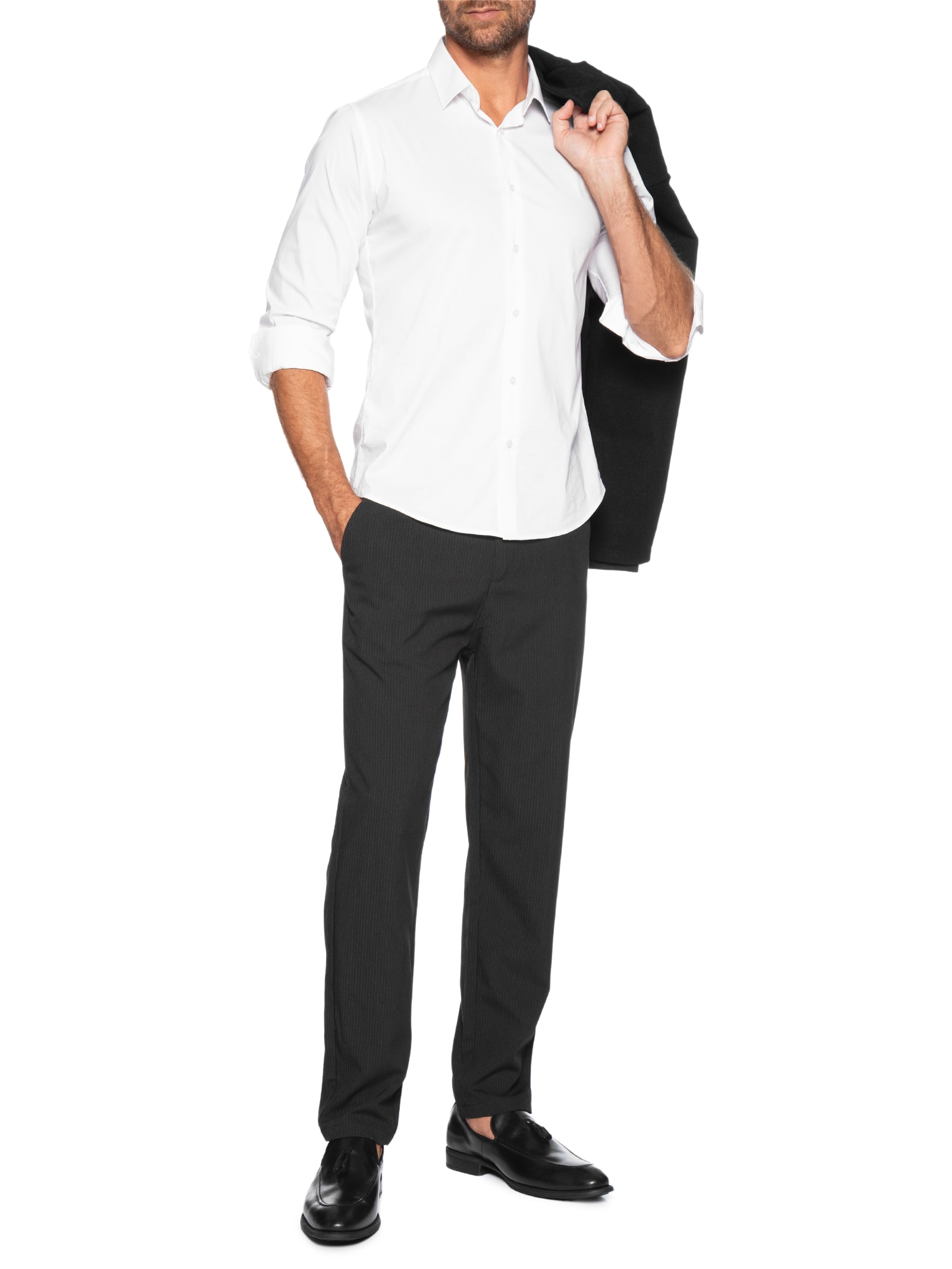 Sapato Masculino Loafer Em Couro Legítimo Preto '2 Essential