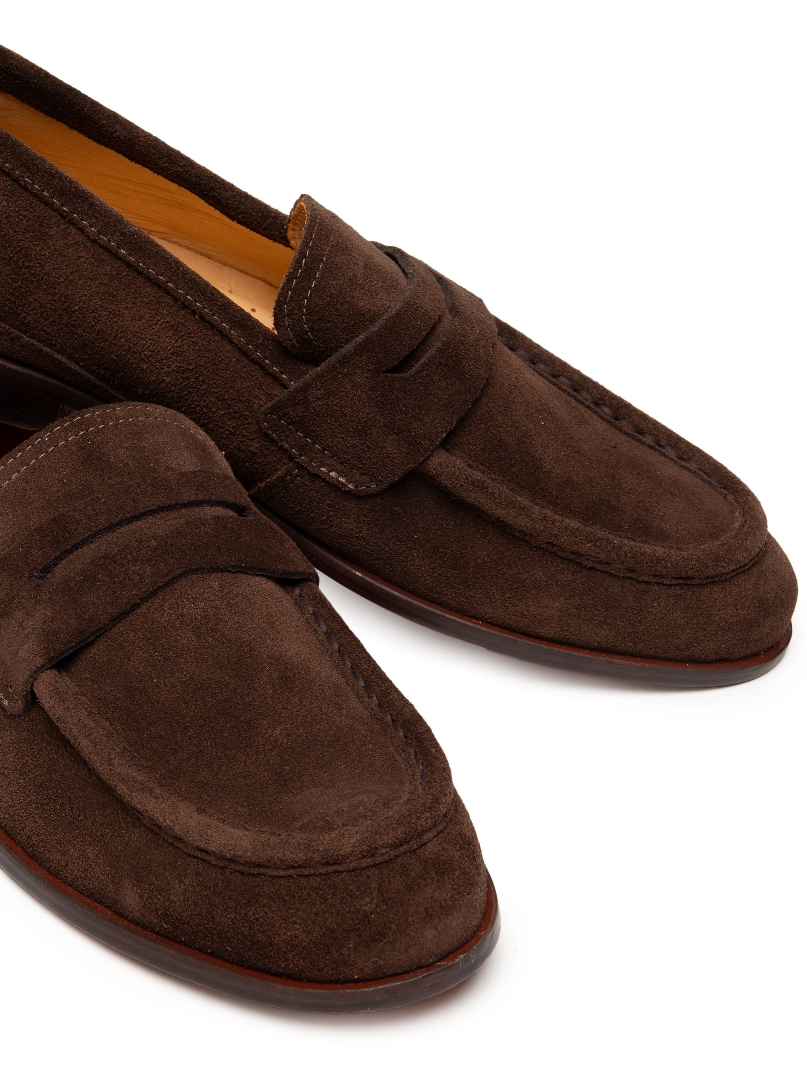 Sapato Masculino Mocassim Camurça Mônaco Marrom Sergio K