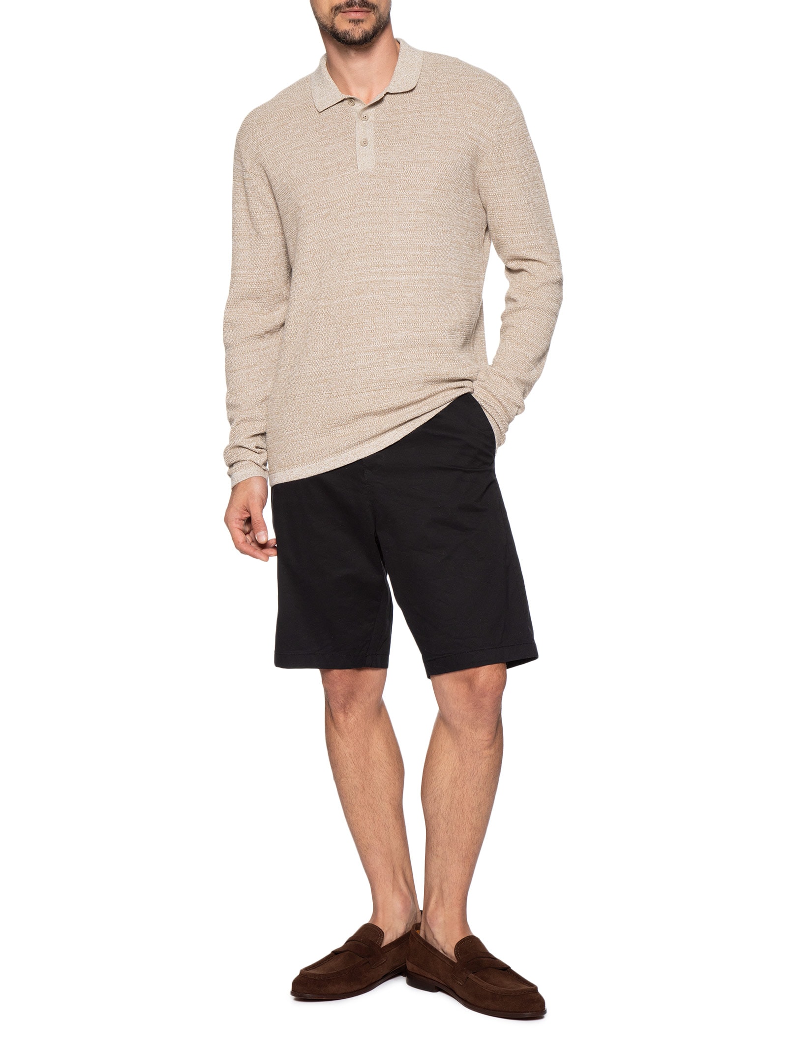 Sapato Masculino Mocassim Camurça Mônaco Marrom Sergio K