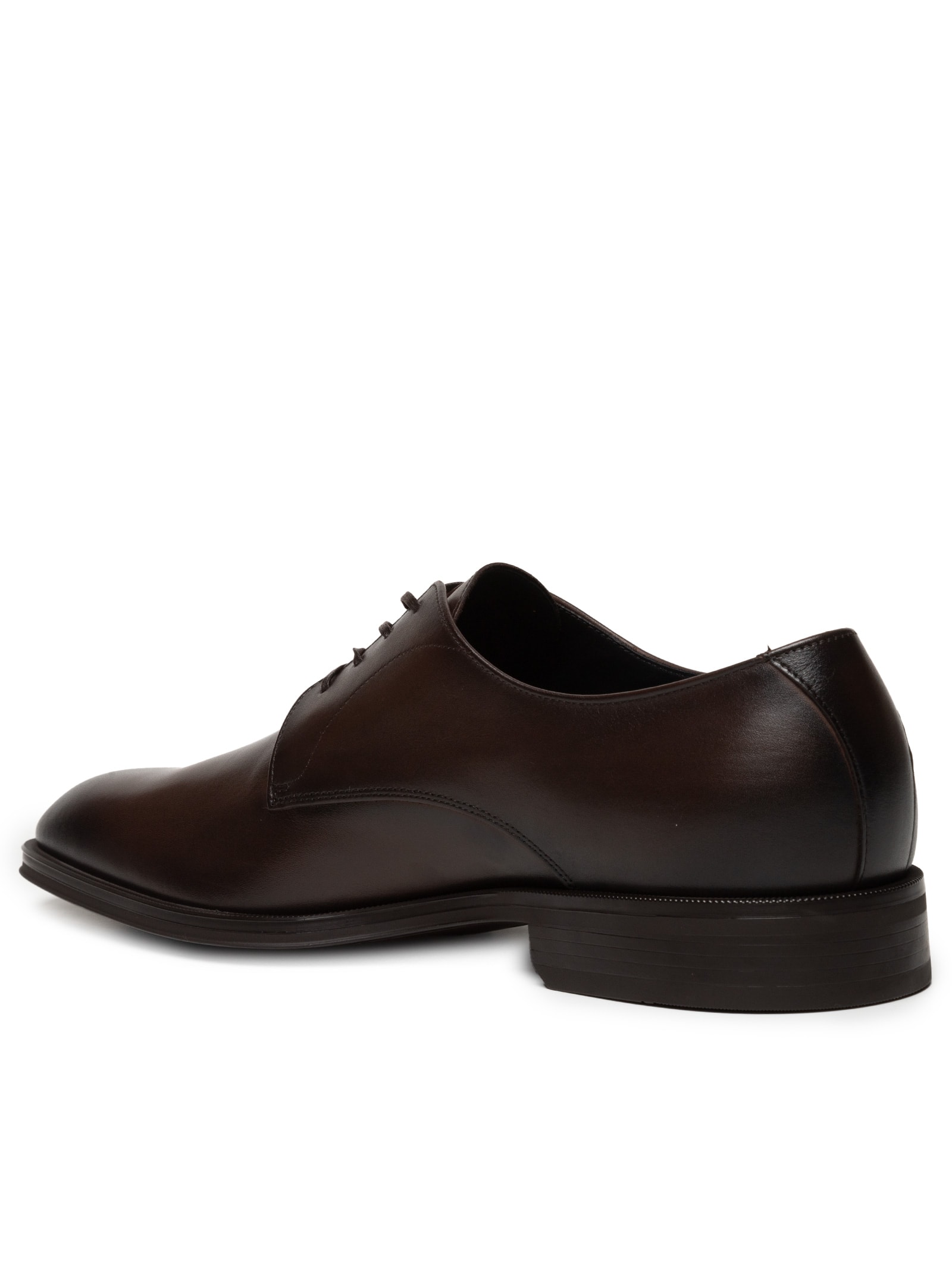 Sapato Masculino Oxford Derrek Derb Burp Marrom Boss