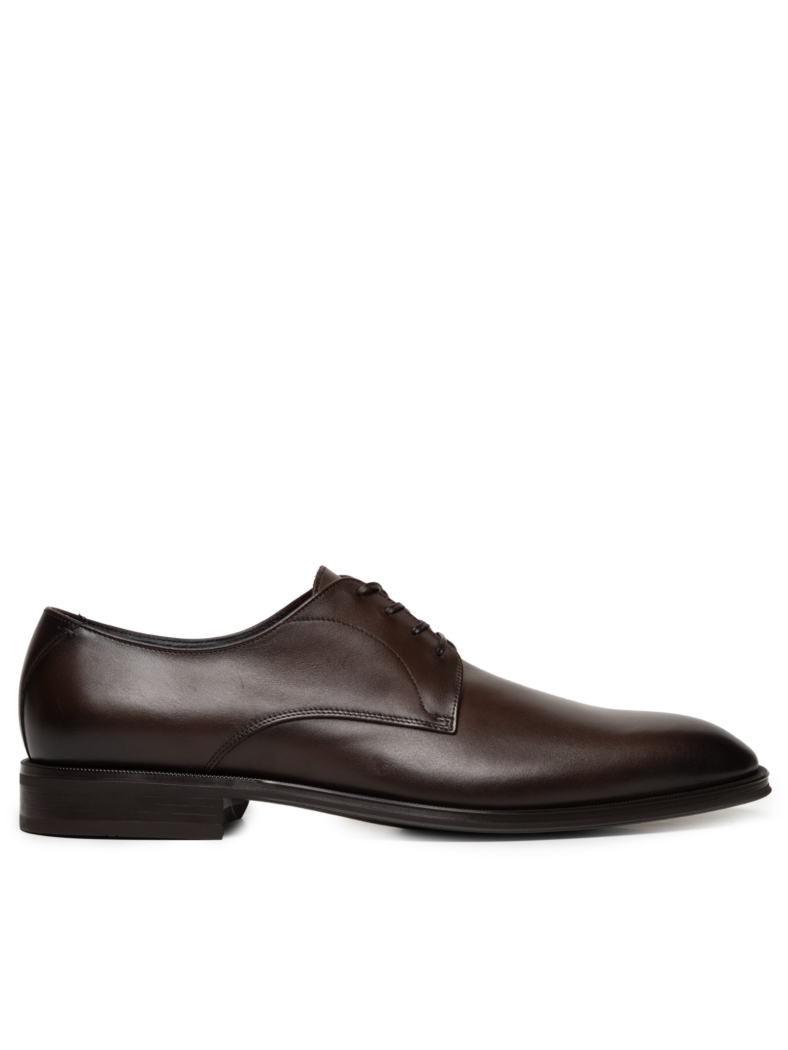 Sapato Masculino Oxford Derrek Derb Burp Marrom Boss