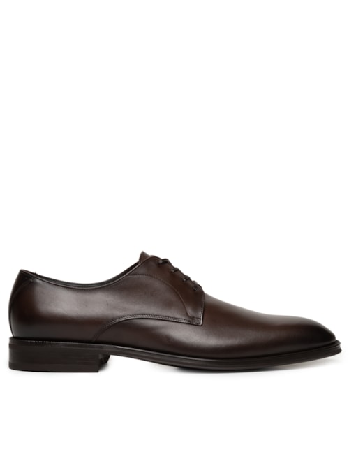 Sapato Masculino Oxford Derrek Derb Burp – Marrom
