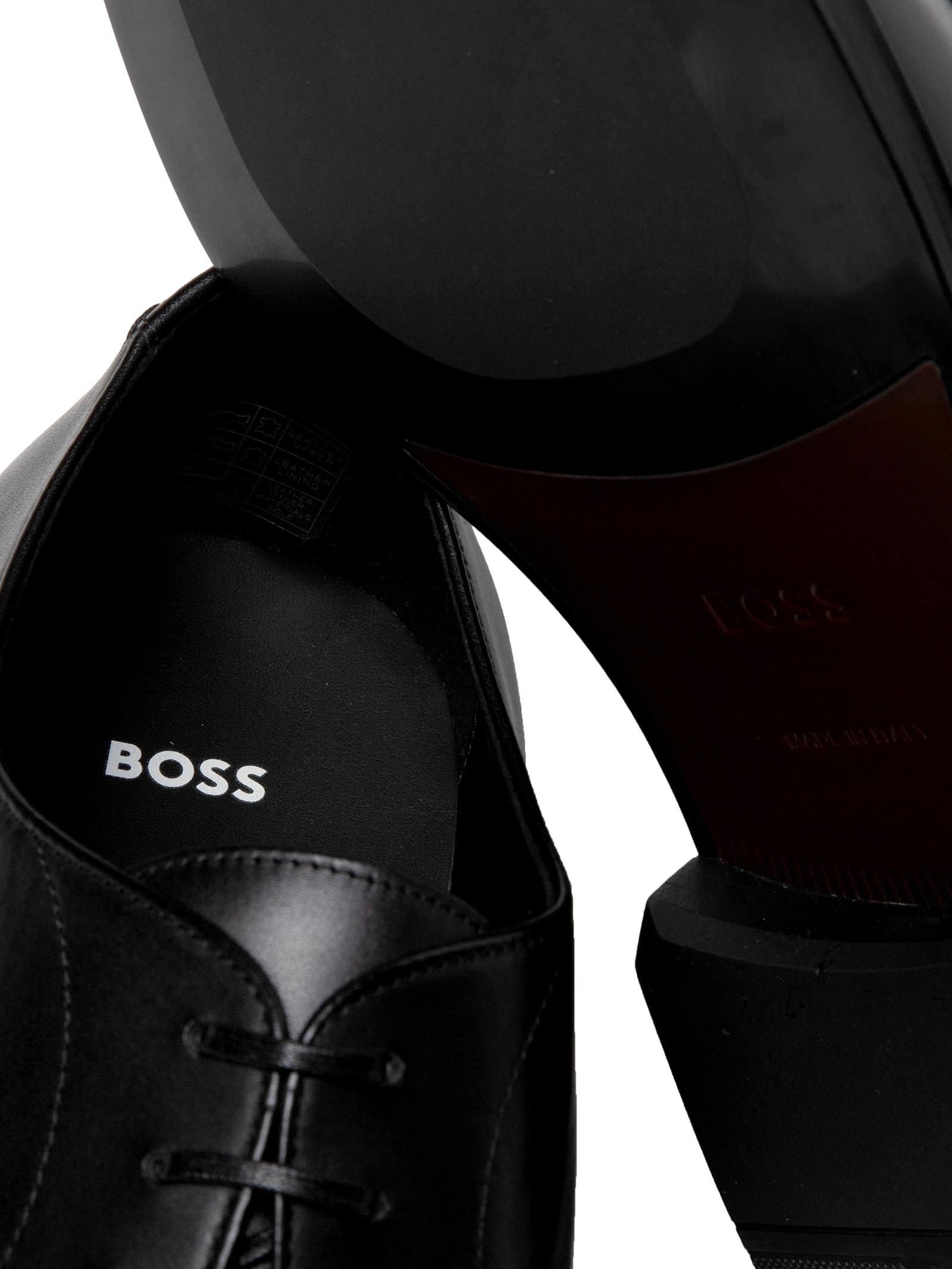 Sapato Masculino Oxford Derrek Derb Burp Preto Boss