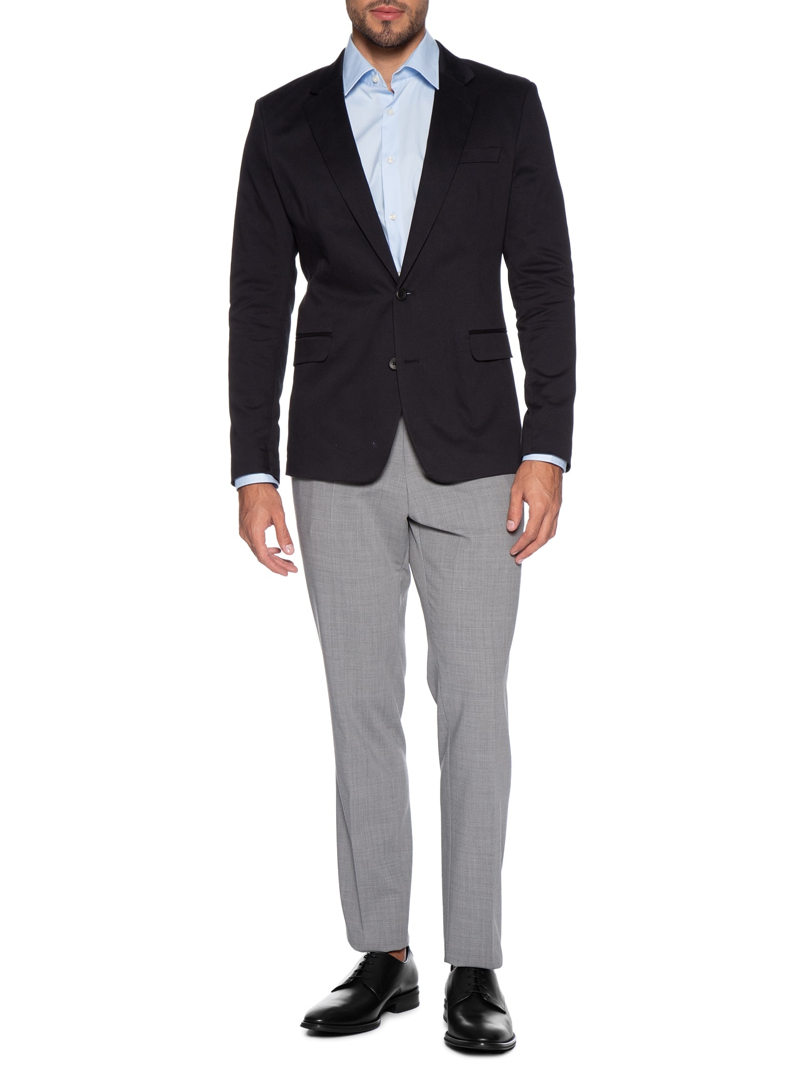 Sapato Masculino Oxford Derrek Derb Burp Preto Boss