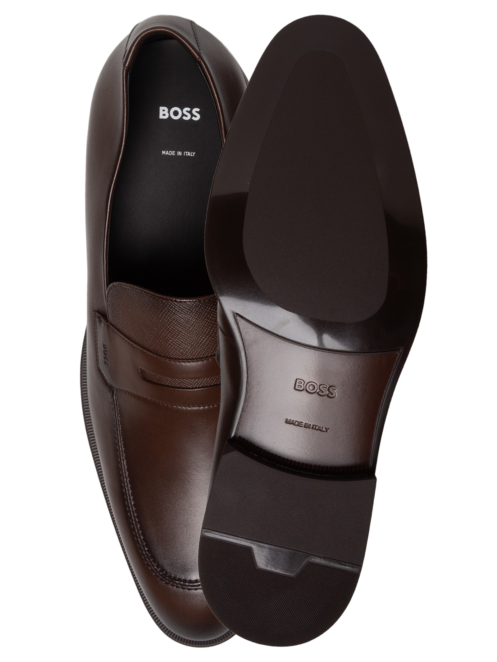 Sapato Masculino Oxford Derrek Loaf Bupepr Marrom Boss