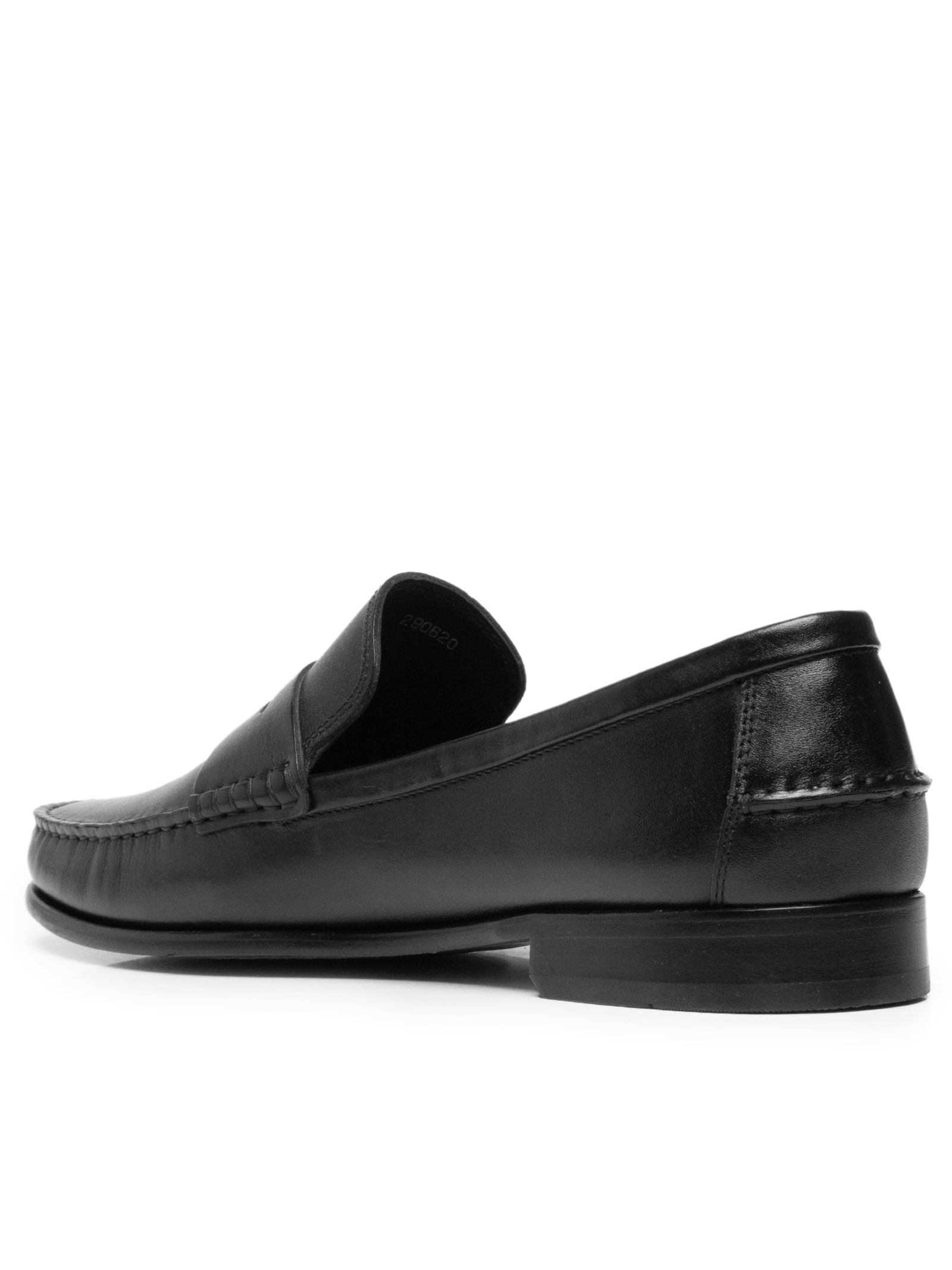 Sapato Masculino Penny Loafer Couro Legítimo Preto '2 Essential