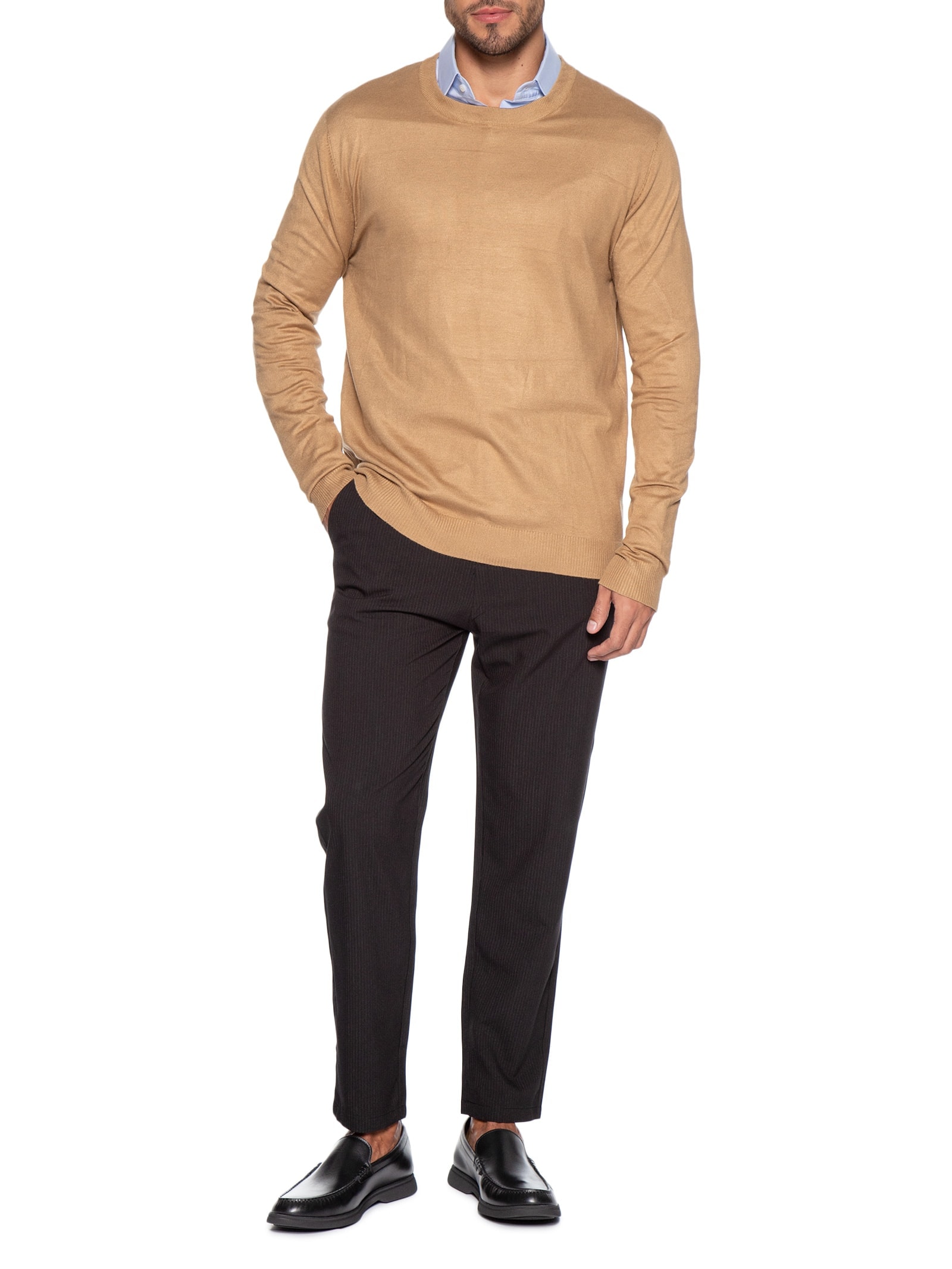 Sapato Masculino Sienne Mocc Bu Preto Boss