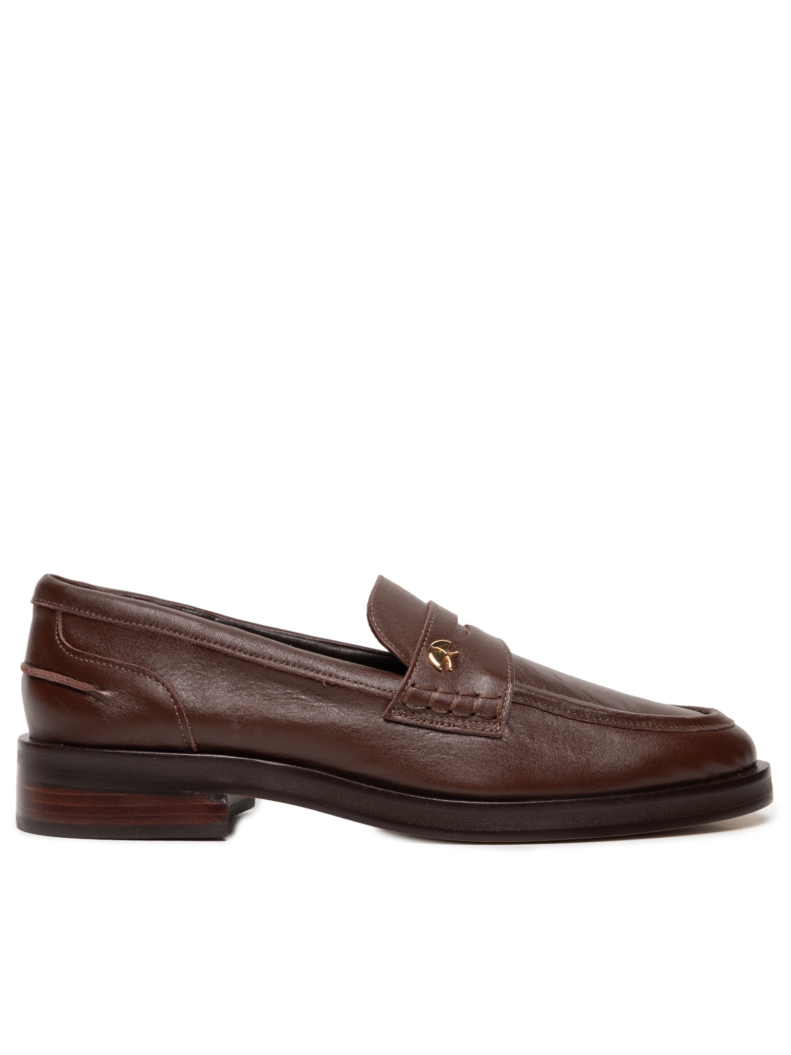 Sapato Mocassim Feminino Haras Marrom Luiza Barcelos