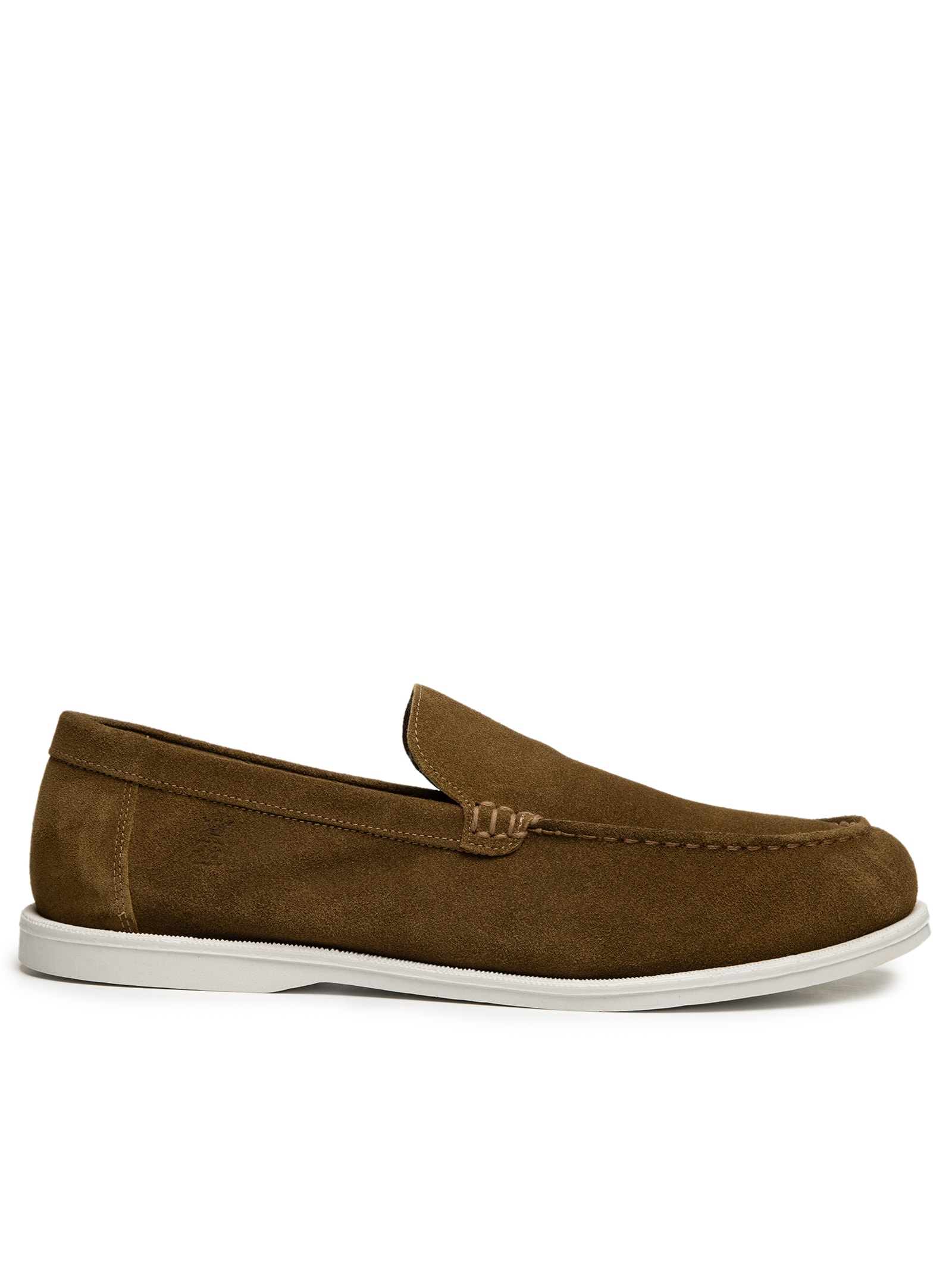 Sapato Mocassim Masculino Loafer Italy Em Couro Marrom Sergio K