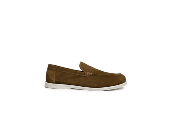 Sapato Mocassim Masculino Loafer Italy Em Couro - Marrom