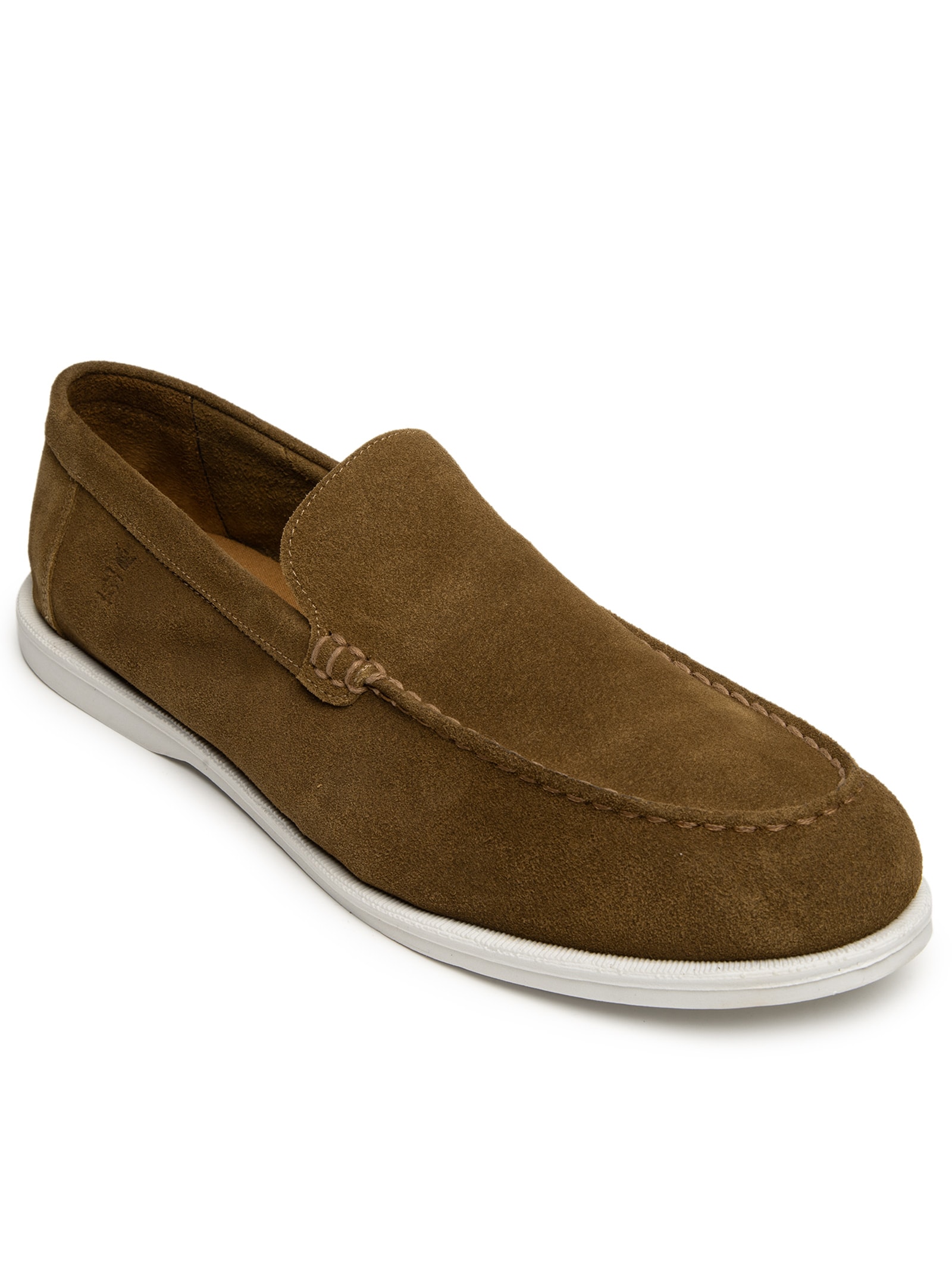 Sapato Mocassim Masculino Loafer Italy Em Couro Marrom Sergio K