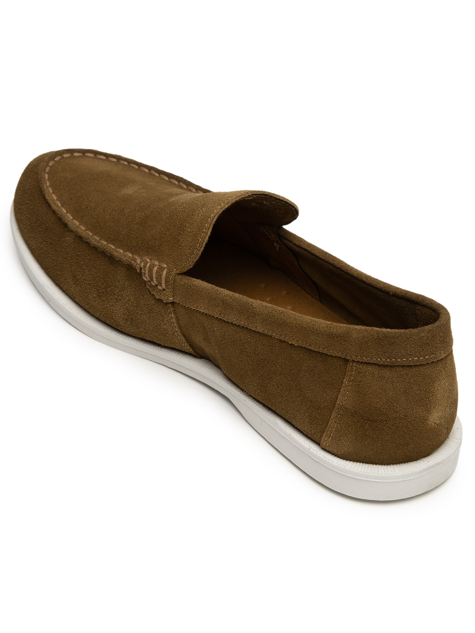 Sapato Mocassim Masculino Loafer Italy Em Couro Marrom Sergio K