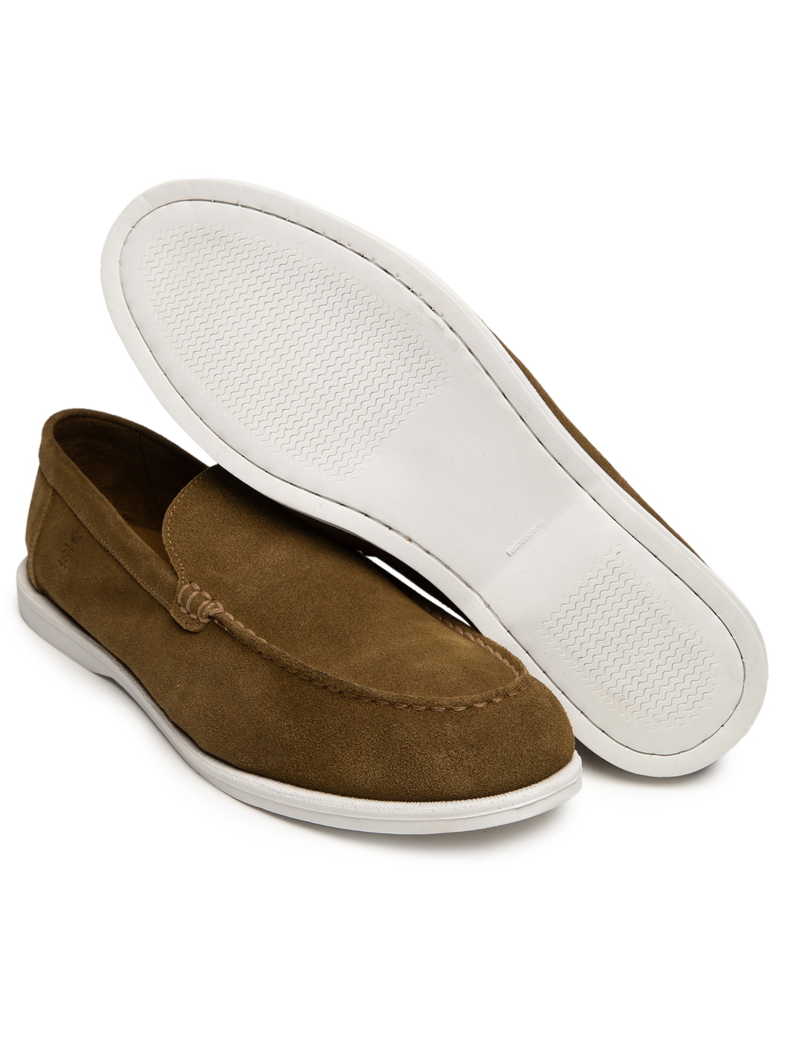 Sapato Mocassim Masculino Loafer Italy Em Couro Marrom Sergio K