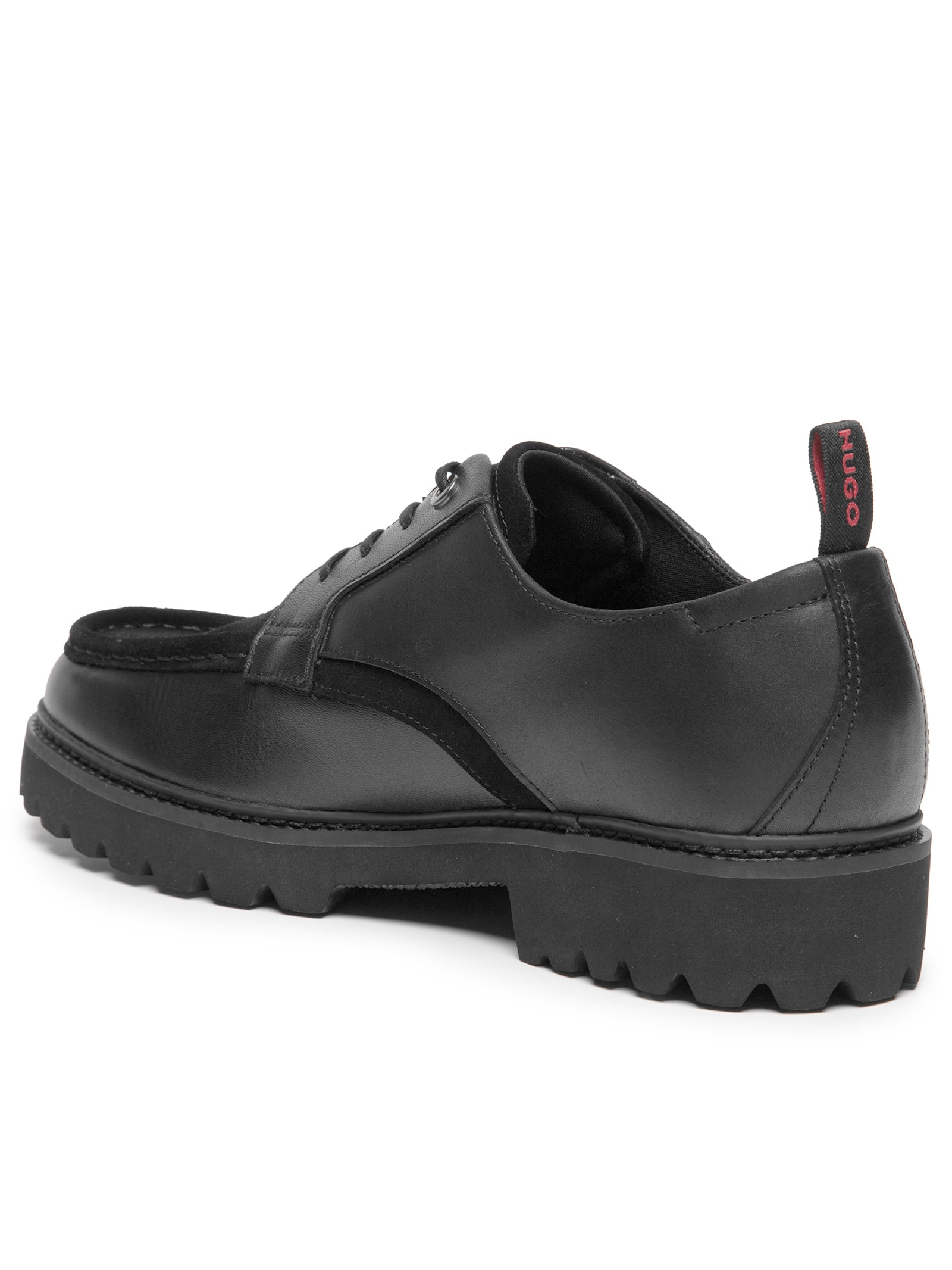 Sapato Oxford Masculino Draven Derb PLLTSD – Preto Hugo