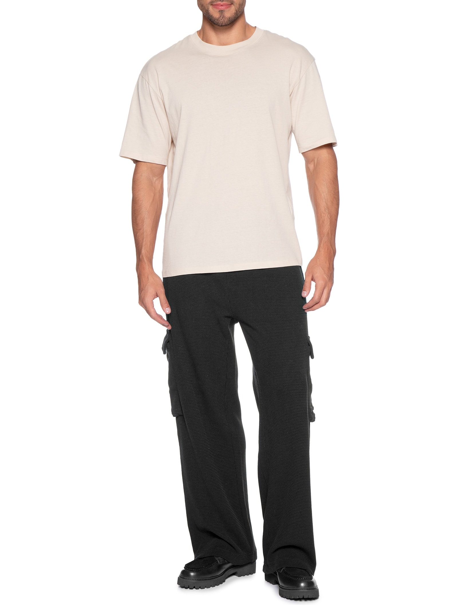 Sapato Oxford Masculino Draven Derb PLLTSD – Preto Hugo