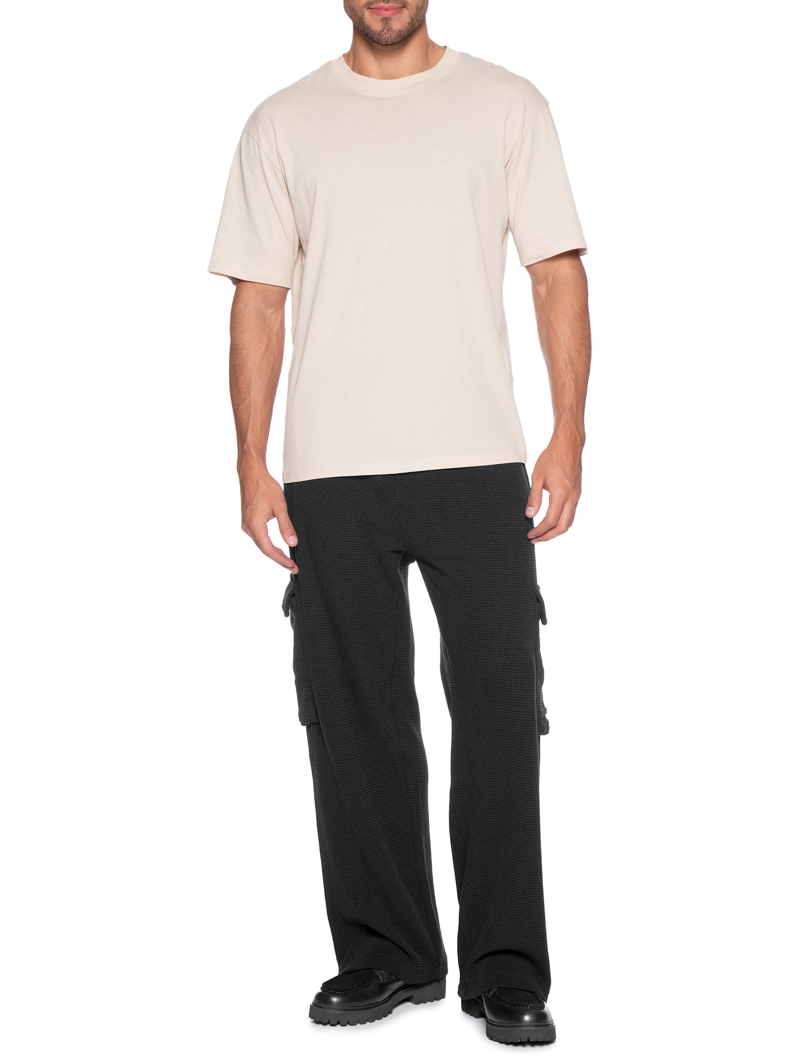 Sapato Oxford Masculino Draven Derb PLLTSD – Preto Hugo